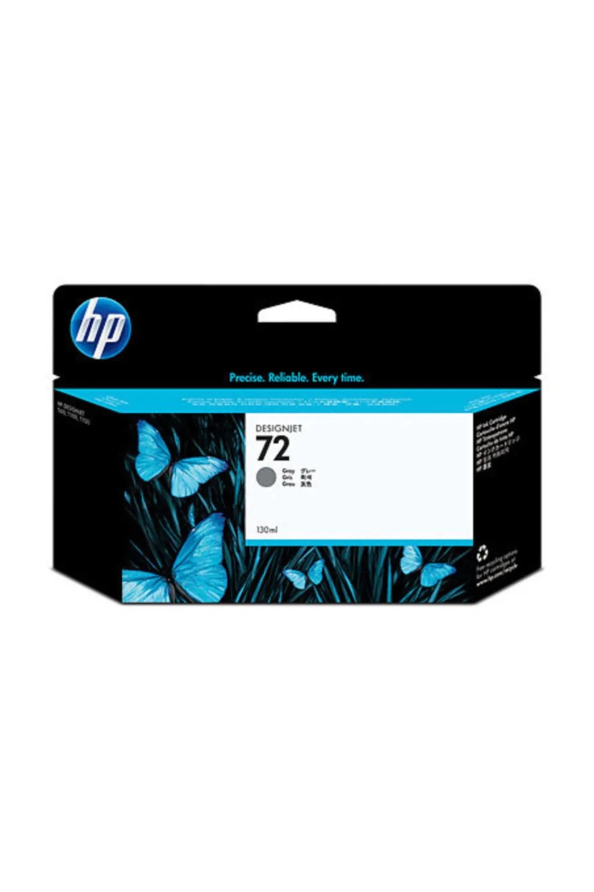 HP C9374A (72) Grı 130 Ml Genıs Format Murekkep Kartusu