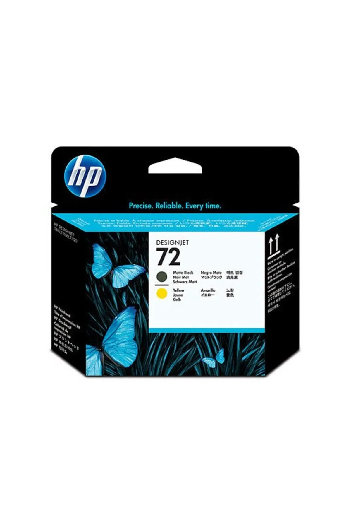 HP C9384a Mat Black Ve Yellow Baskı Kafası (72)