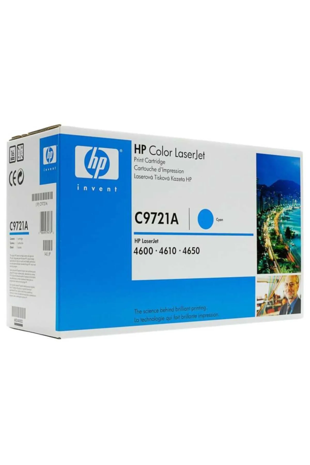 HP C9721a Orjinal Mavi Toner