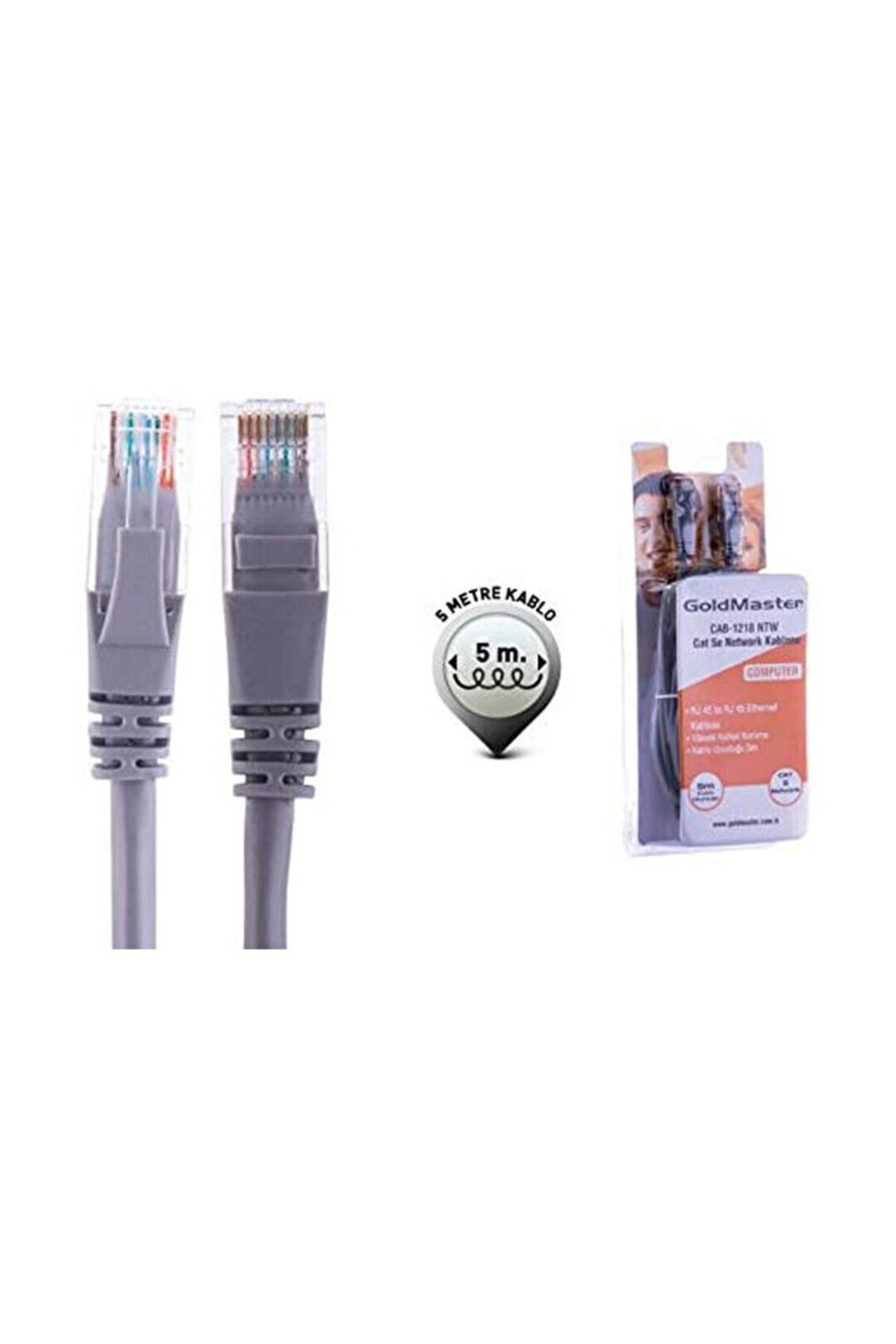 Goldmaster CAB-1218 NTW Cat5 Network Kablosu