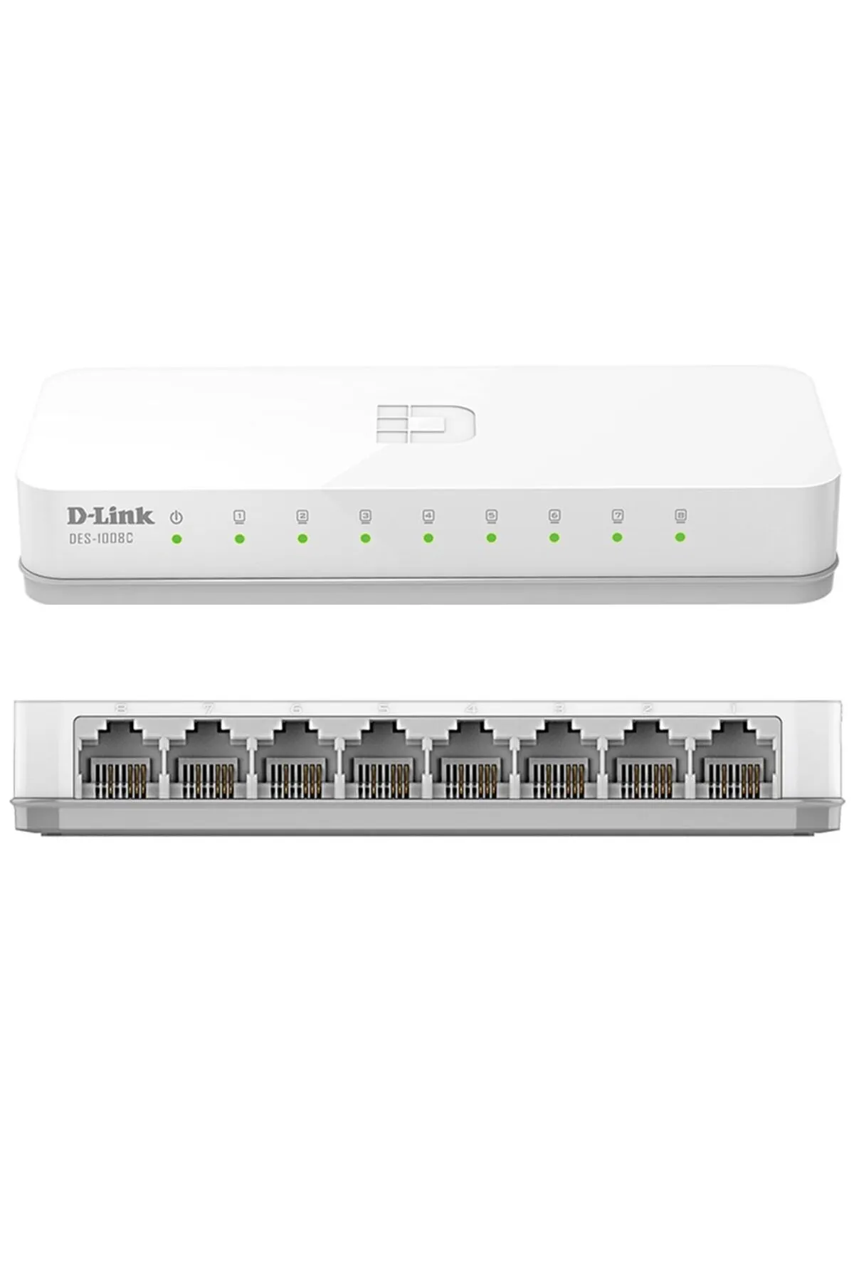 ShopZum CAK1R d-link des-1008c 8 port 10/100 mbps ethernet switch