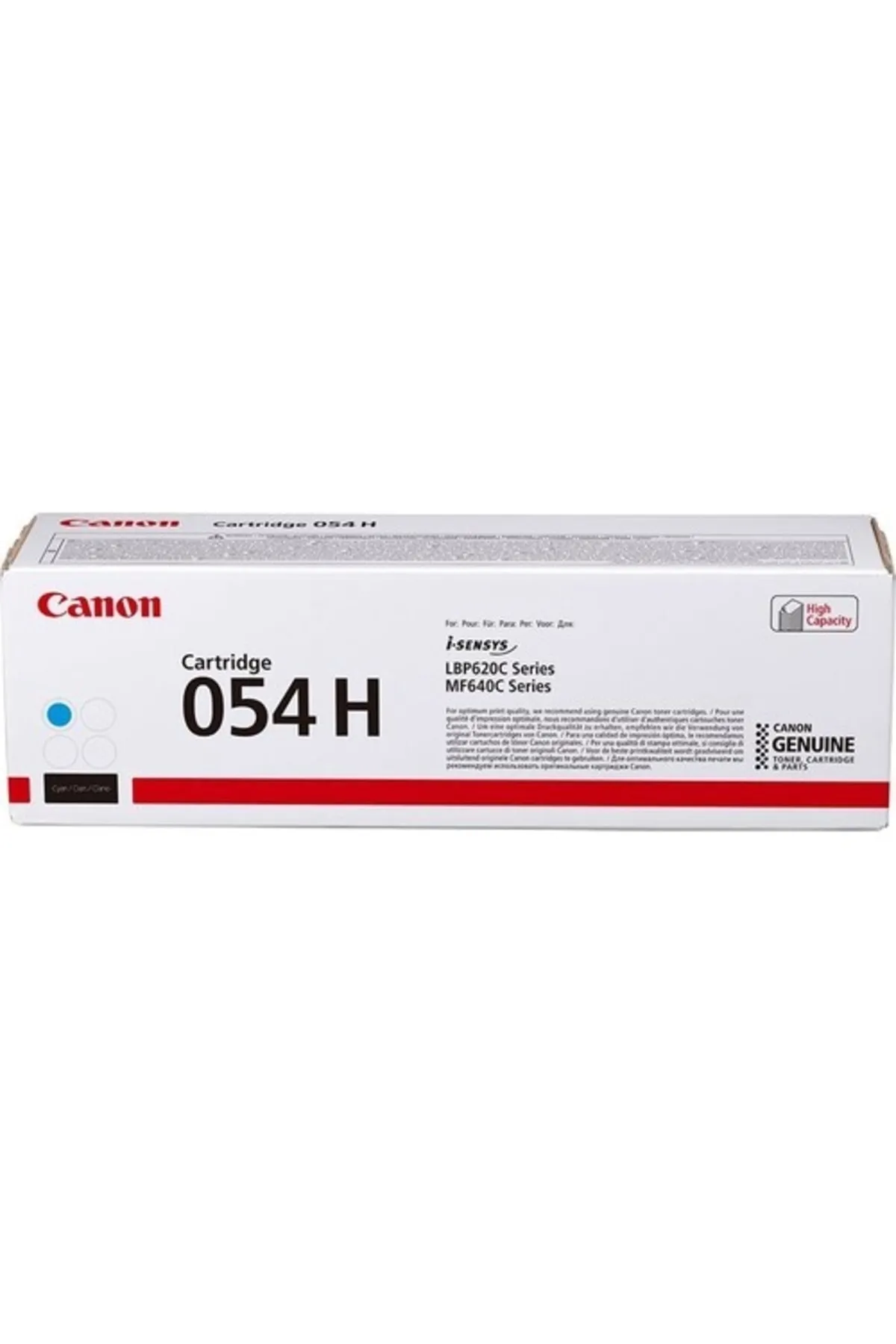 EKO KARTUŞ Canon Crg 054 H C Yüksek Kapasiteli Orijinal Cam Göbeği (mavi) Toner