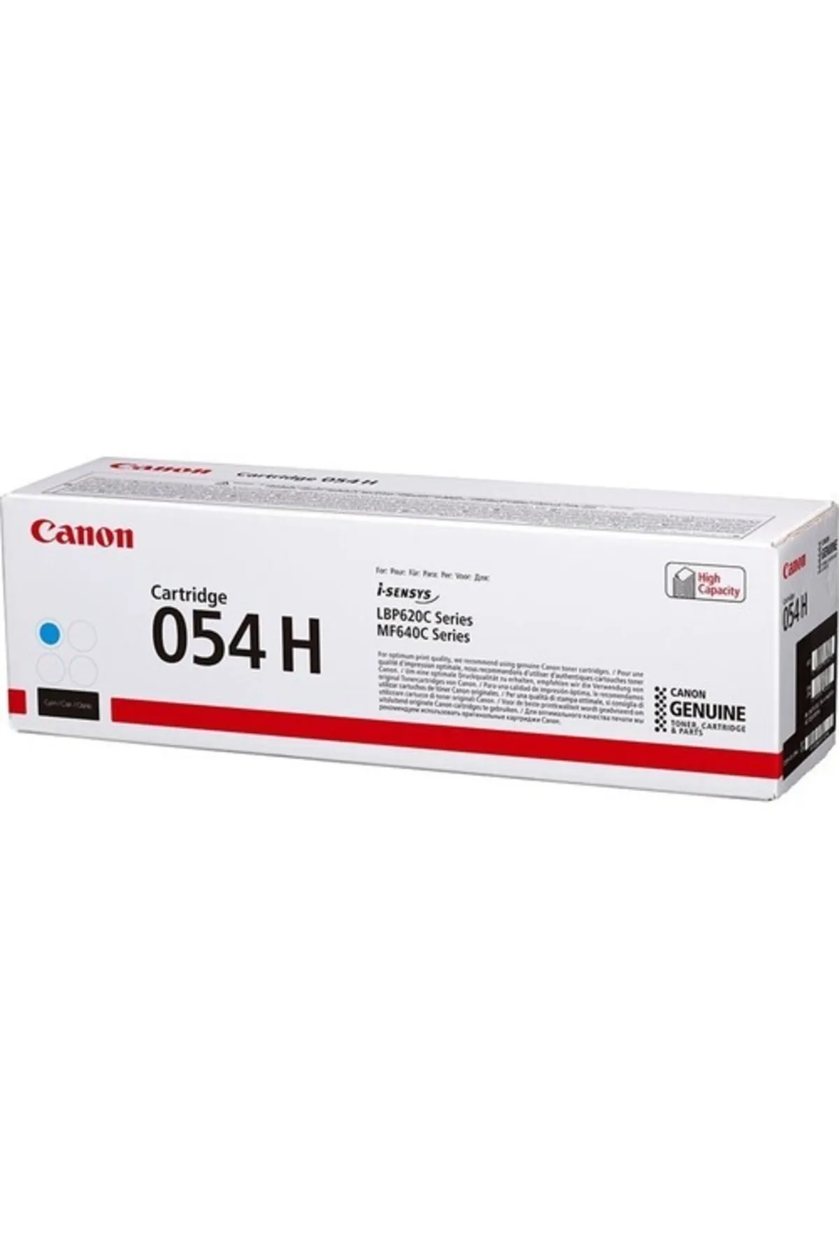 EKO KARTUŞ Canon Crg 054 H C Yüksek Kapasiteli Orijinal Cam Göbeği (mavi) Toner