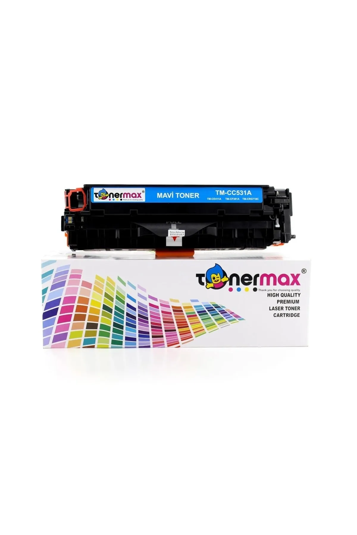 tonermax Canon Crg-718 Muadil Toneri Mavi/ Lbp-7200 / 7210 / 7680 / Mf8340 / 8350 / 8360 / Mf724 / M726