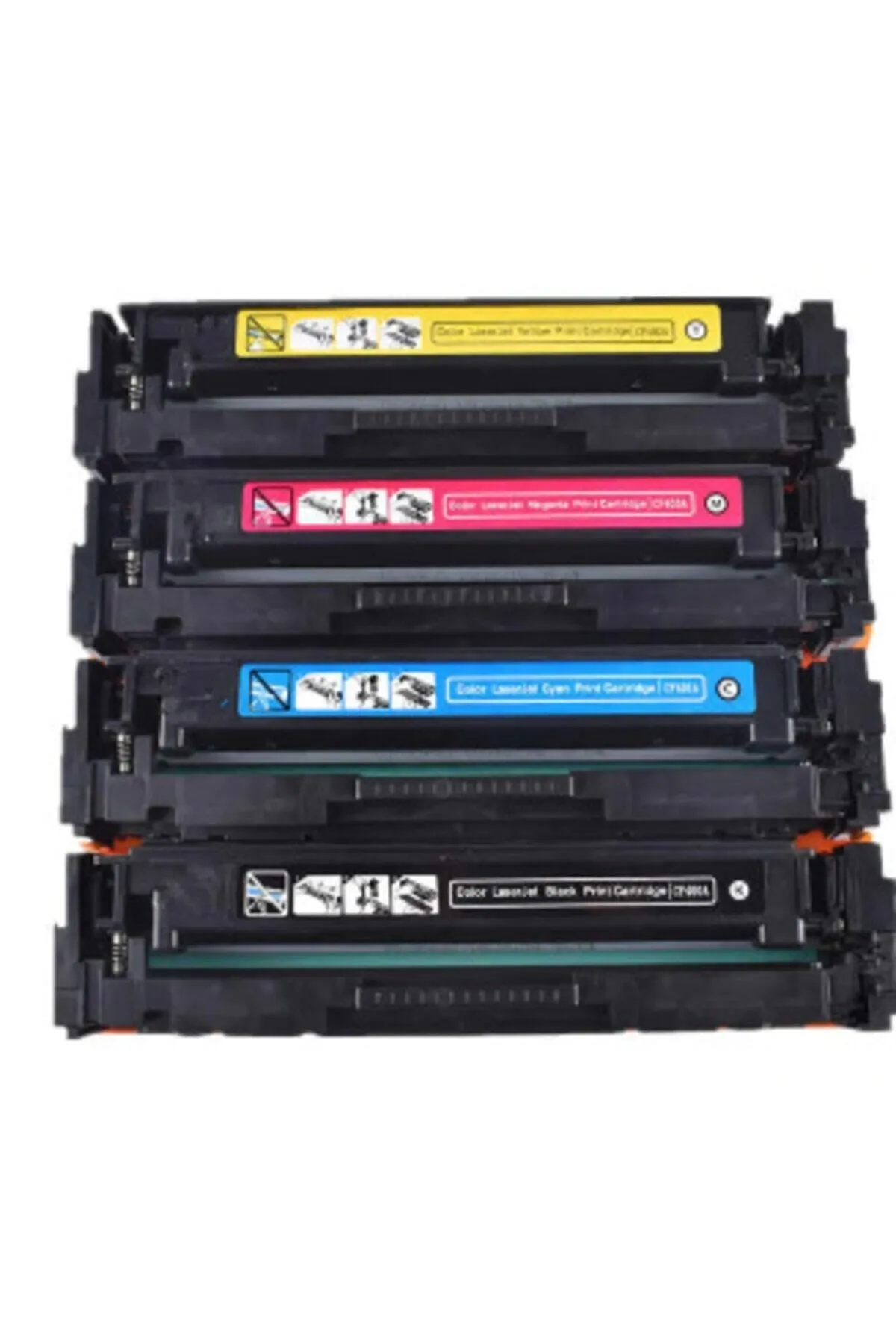 izmirkartustoner Canon Lbp653, Lbp662, Lbp663, Lbp664 Çipsiz 4 Renk Muadil Toner Seti