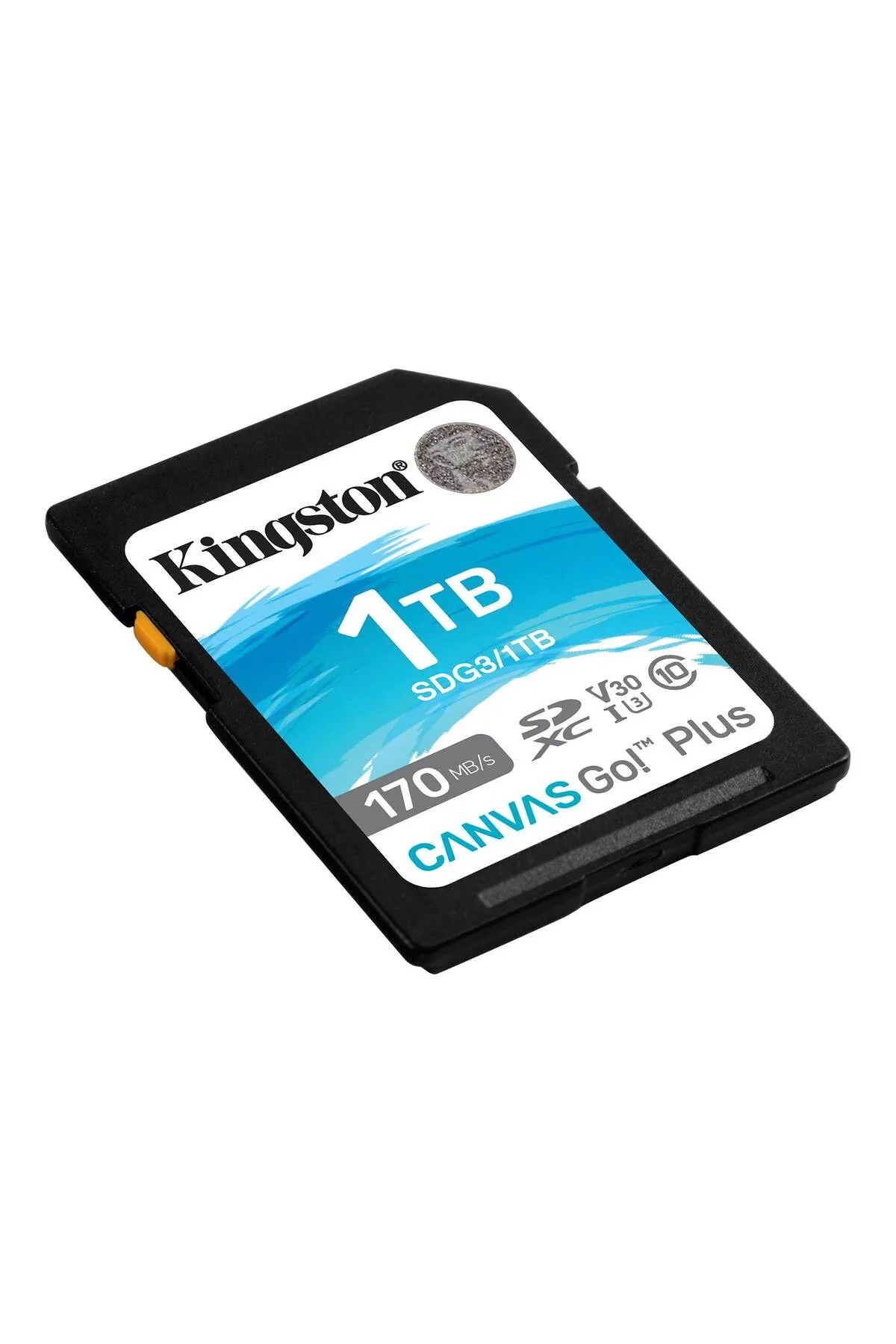 Kingston Canvas Go! Plus 1TB SD C10 UHS-I U3 V30 Hafıza Kartı 170MB/s’ye Varan Okuma 90MB/s’ye Varan Yazma