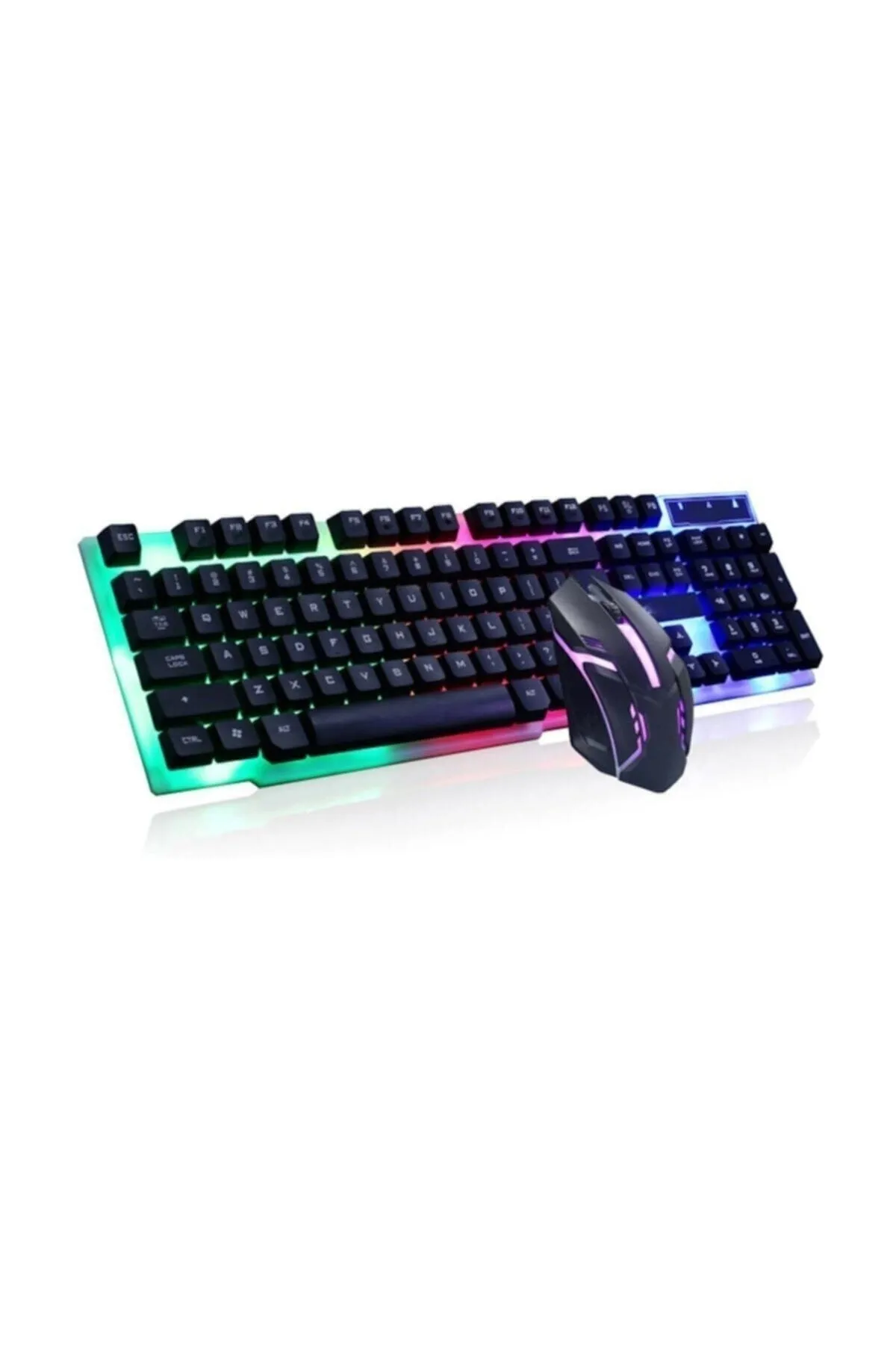 ALKILIÇ Carbonn Led Aydınlatmalı Mouse Seti Oyuncu Gamer Set