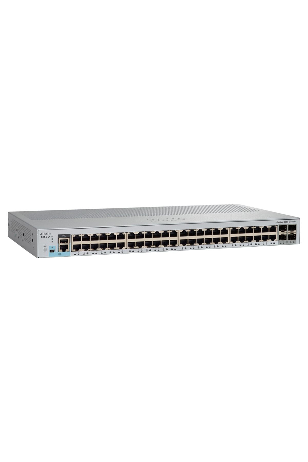 Cisco Catalyst 2960l 48 Port Gige, Uyumlu  4 X 1g Sfp, Lan Lite