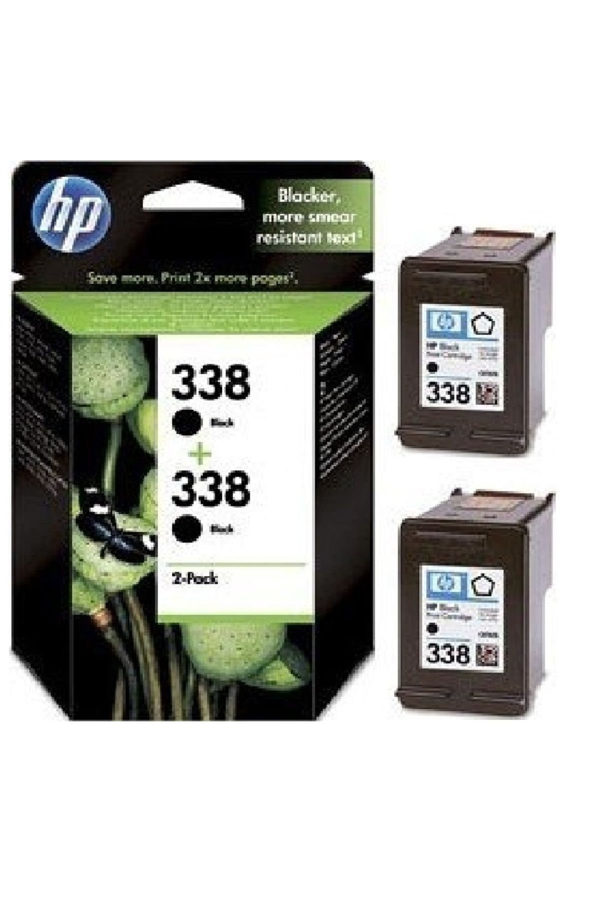 HP CB331EE (338) İkili Paket Siyah  Kartuş