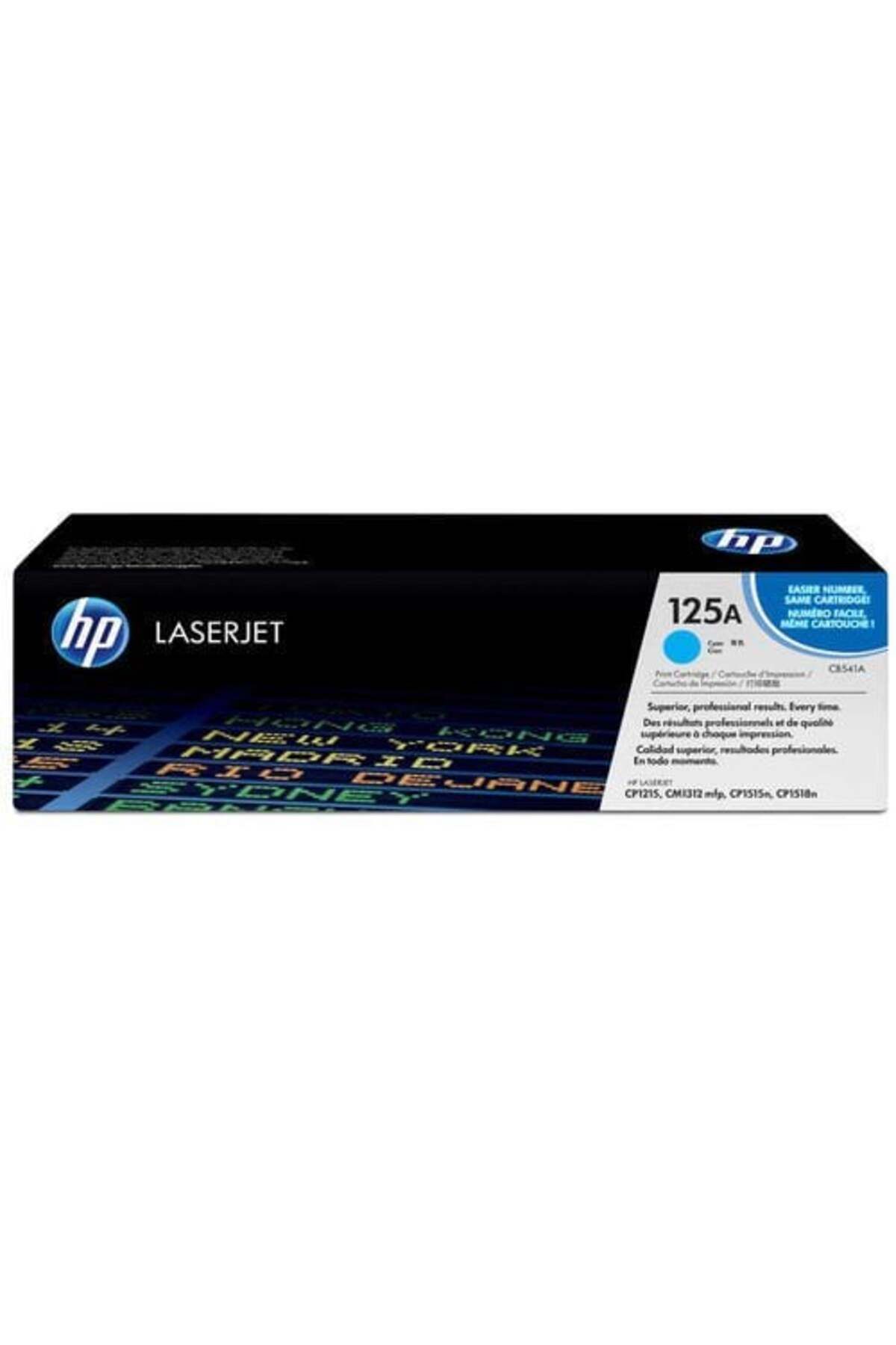 HP CB541A (125A) Mavi Cyan  Toner LaserJet CP1215