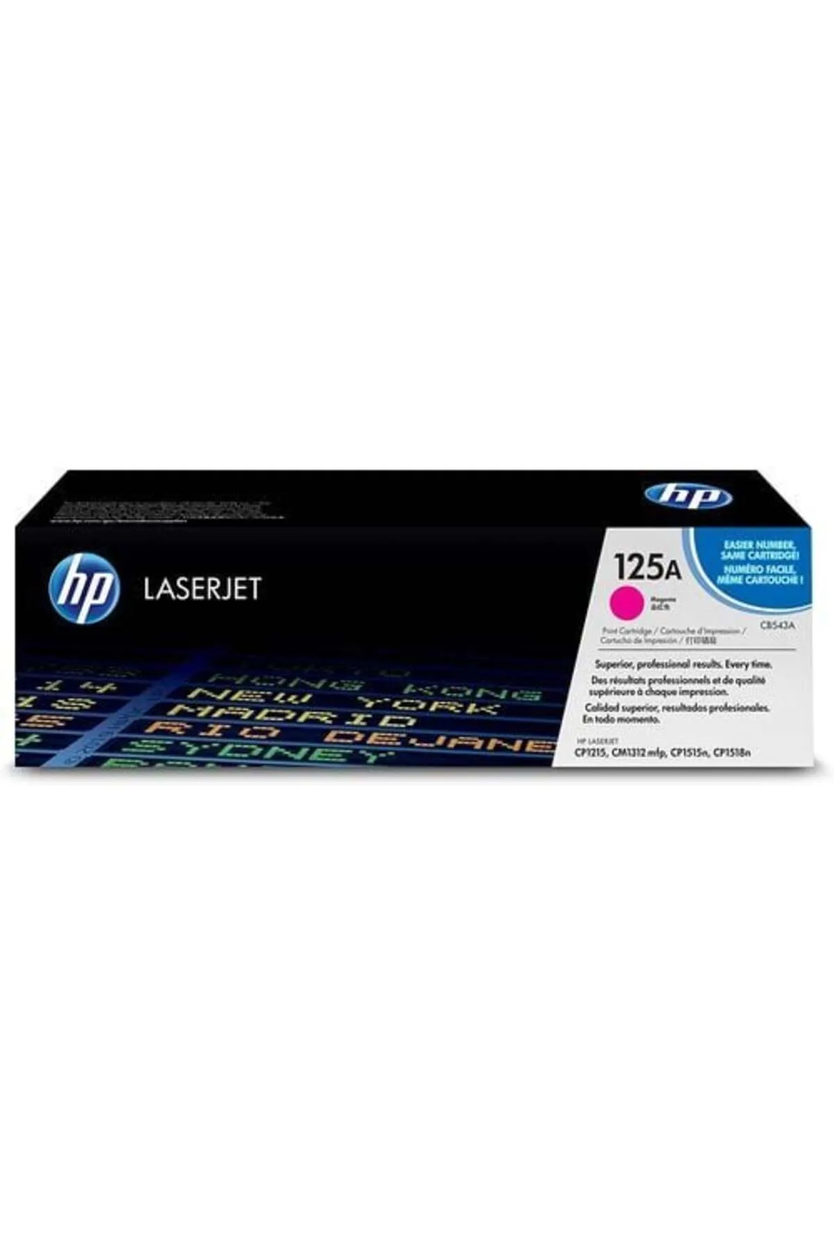 HP Cb543a (125A) Kırmızı Magenta Toner Laserjet Cp1215