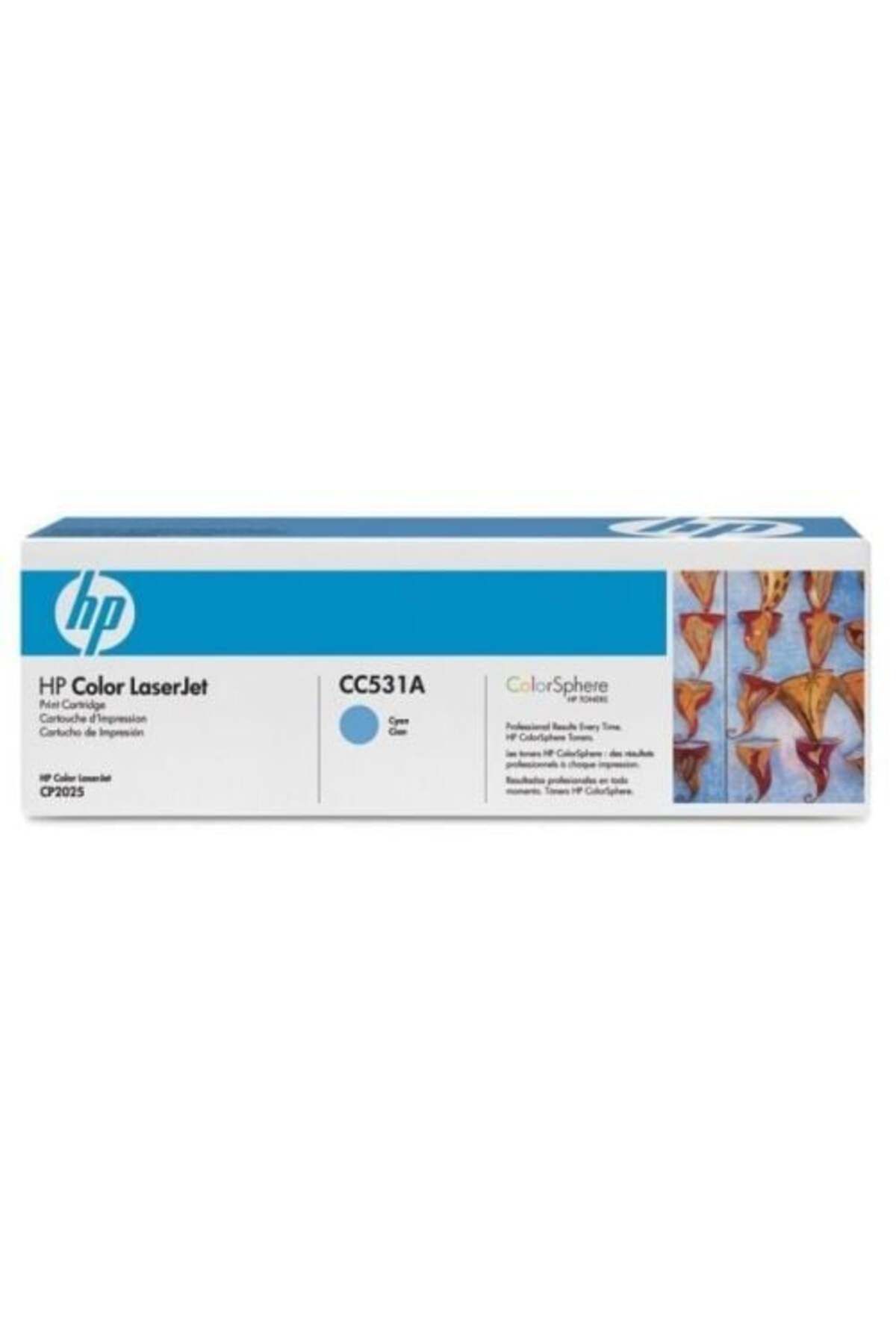 HP CC531A (304A) Mavi Cyan  Toner LaserJet CP2025n