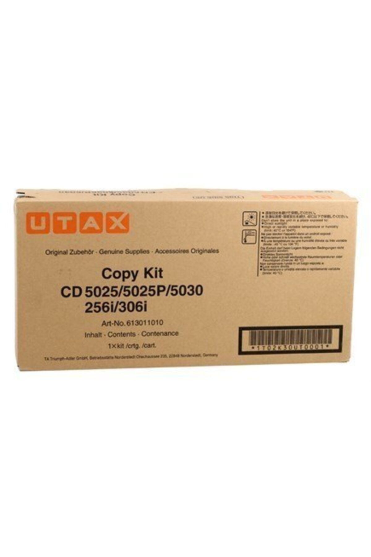 UTAX Cd-5030p Orjinal Fotokopi Toneri 613011010