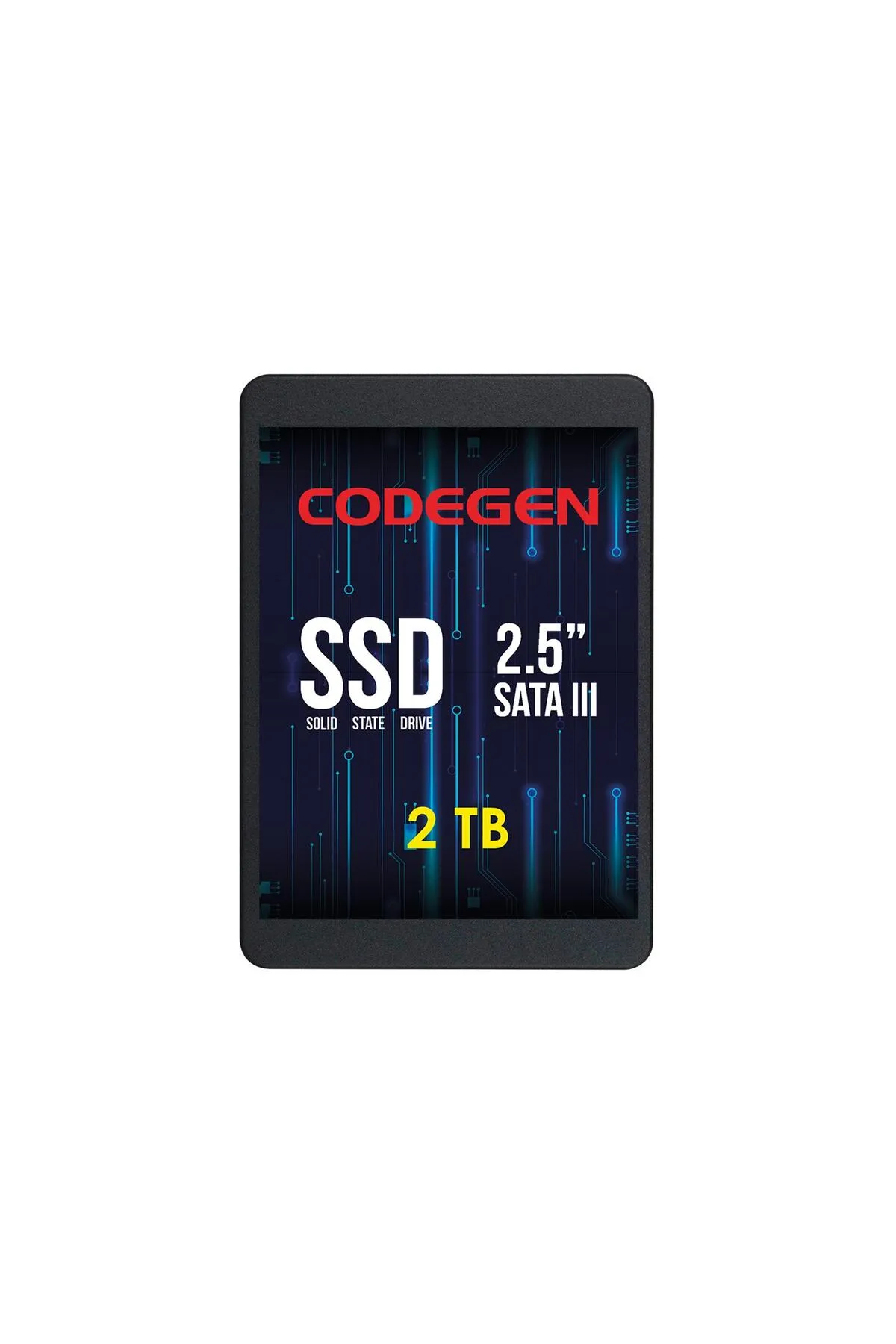 Codegen Cdg-2tb-ssd25 2tb (560/500MB/S) 2.5" Sata Ssd