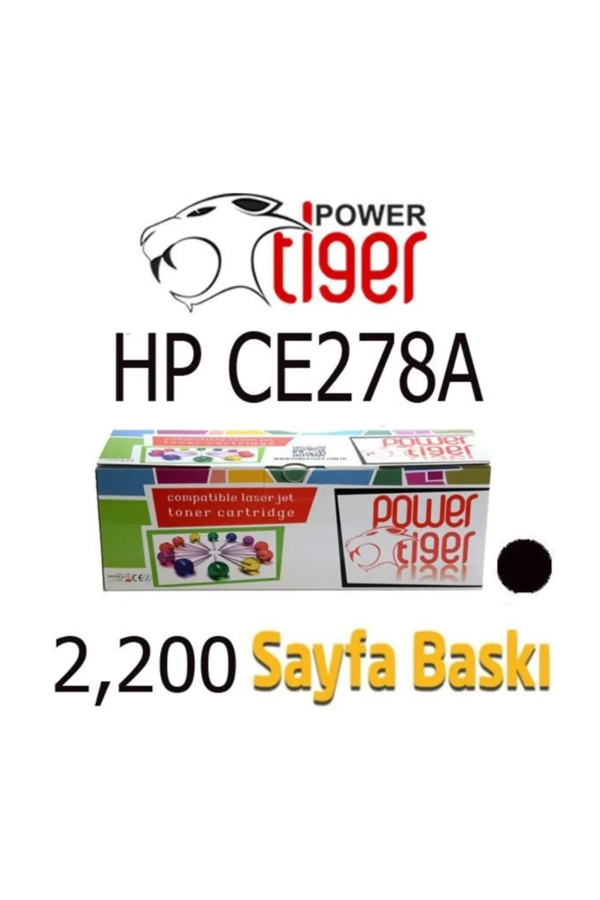 HP Ce278a || P1566 || P1606 || Siyah Toner