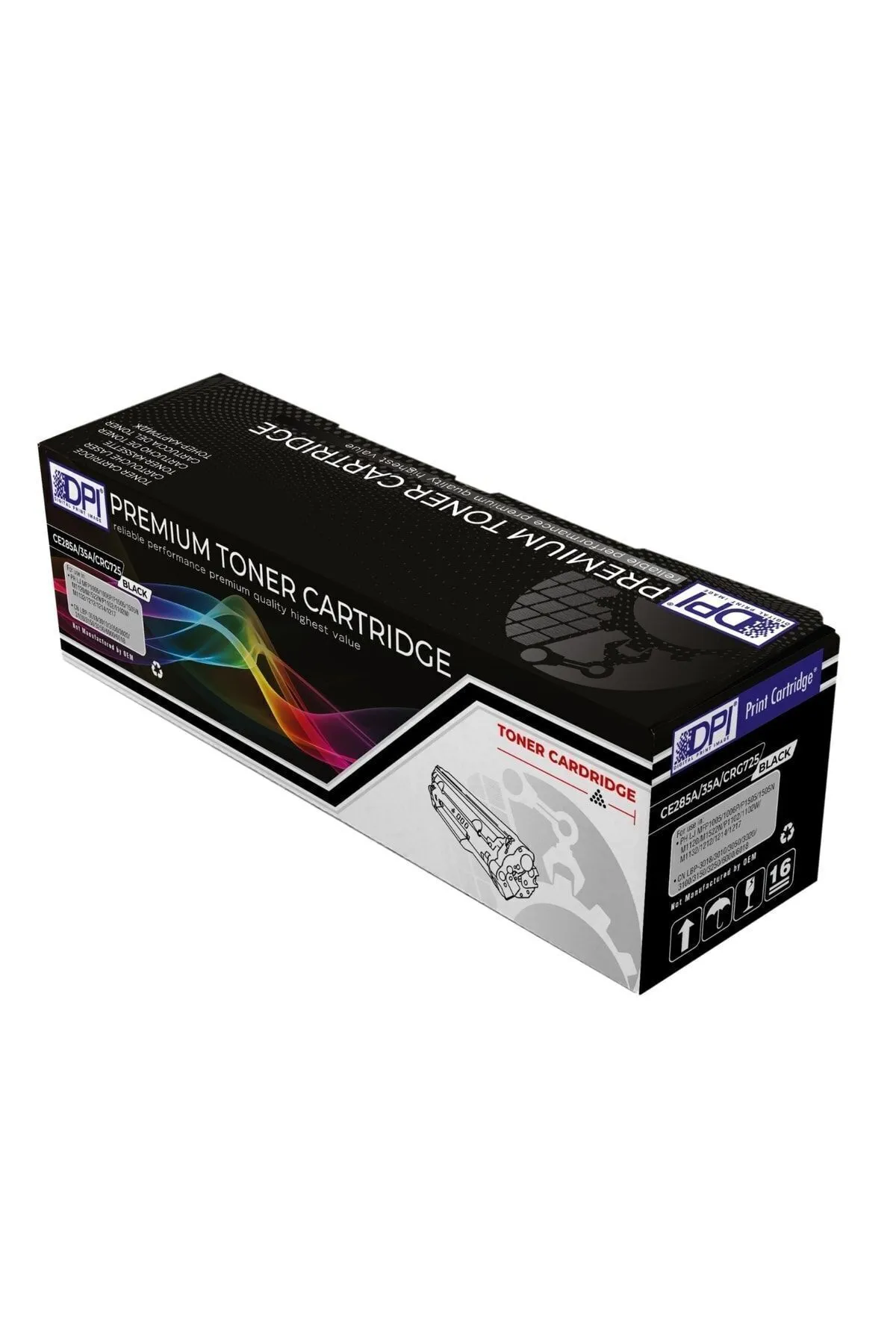 dpitoner Ce285a/435a/436a/crg 725 Universal Uyumlu Toner