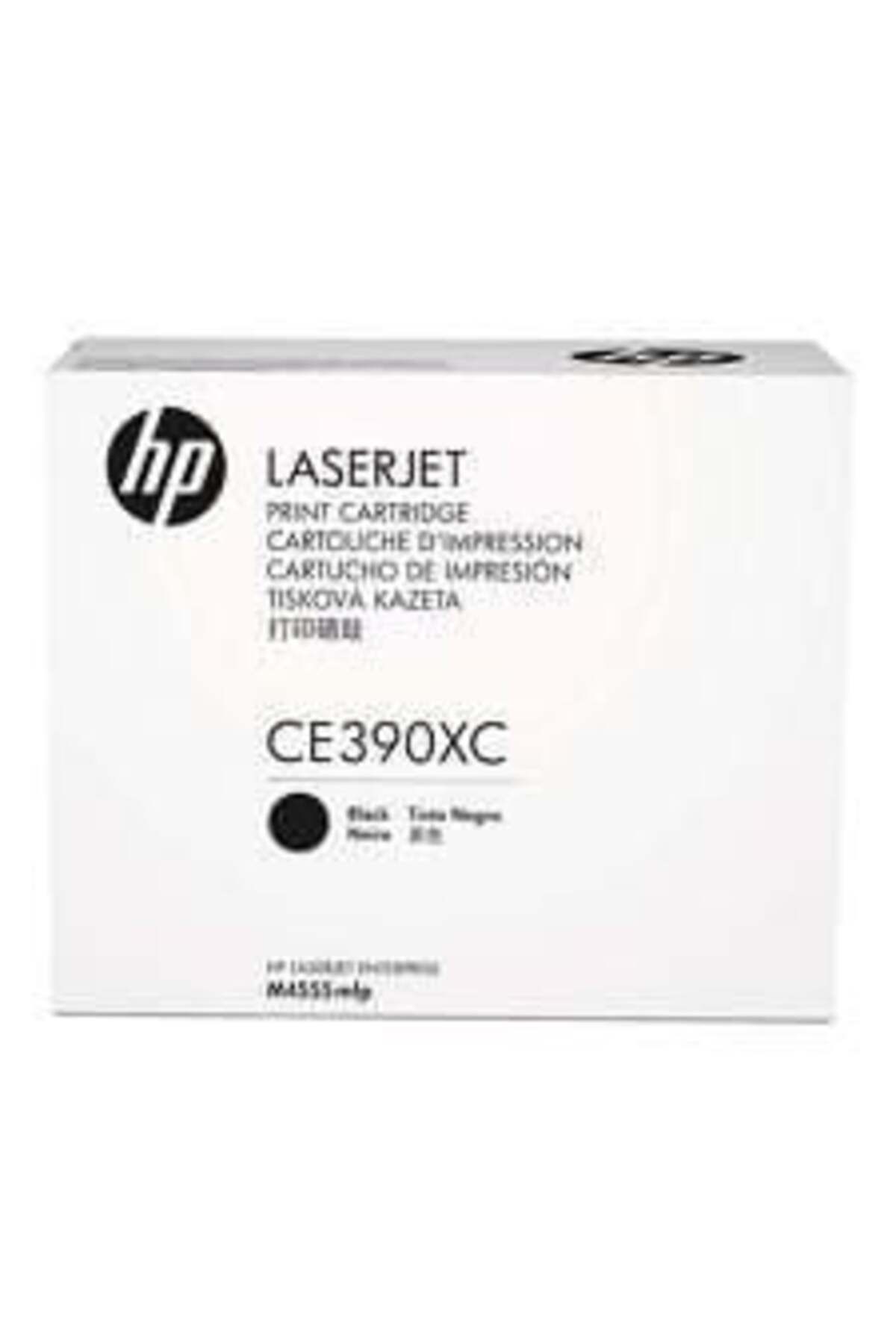 HP CE390XC (90X) Siyah  Toner - LaserJet M4555MFP KUTU HASARLI