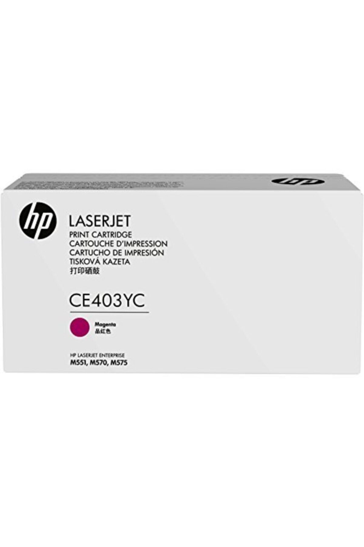 HP Ce403yc Orjinal Kırmızı Toner