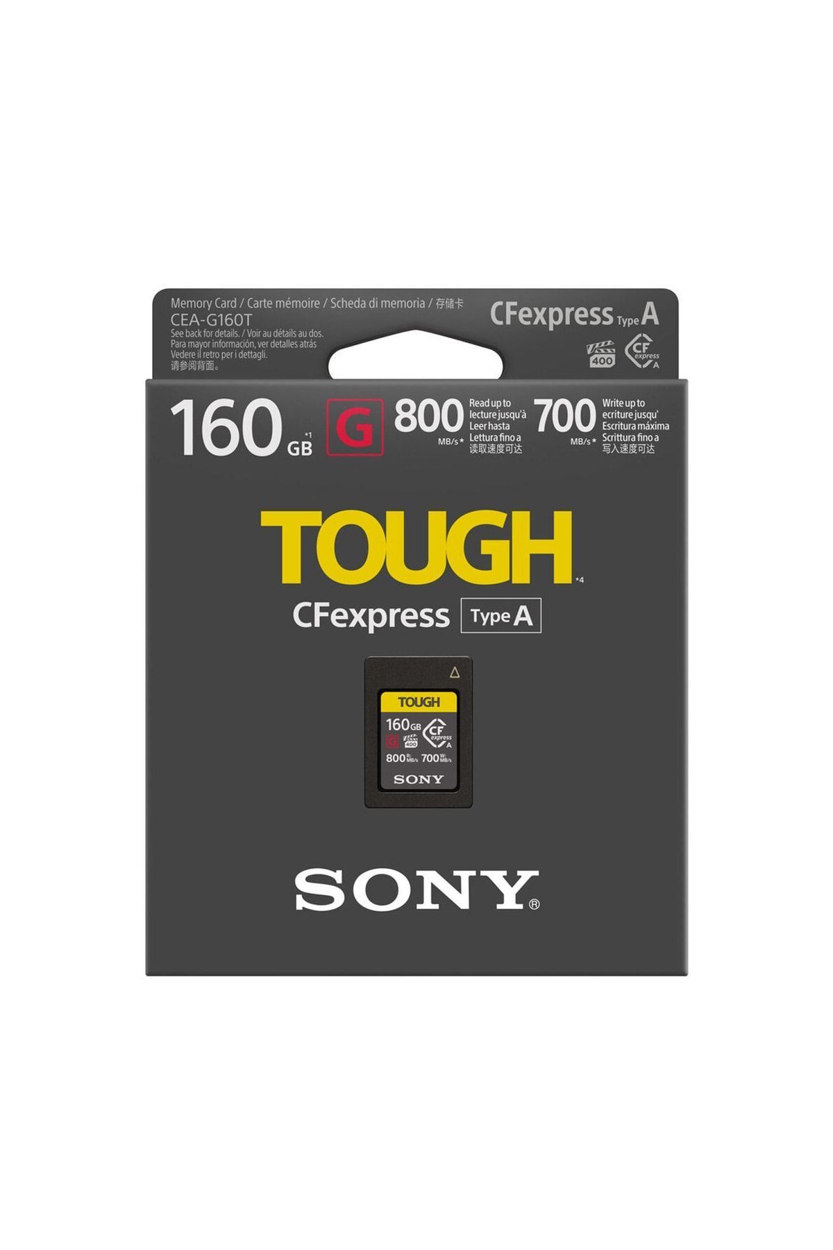 Sony Cea-g160t 160gb Cfexpress Type A Tough Hafıza Kartı