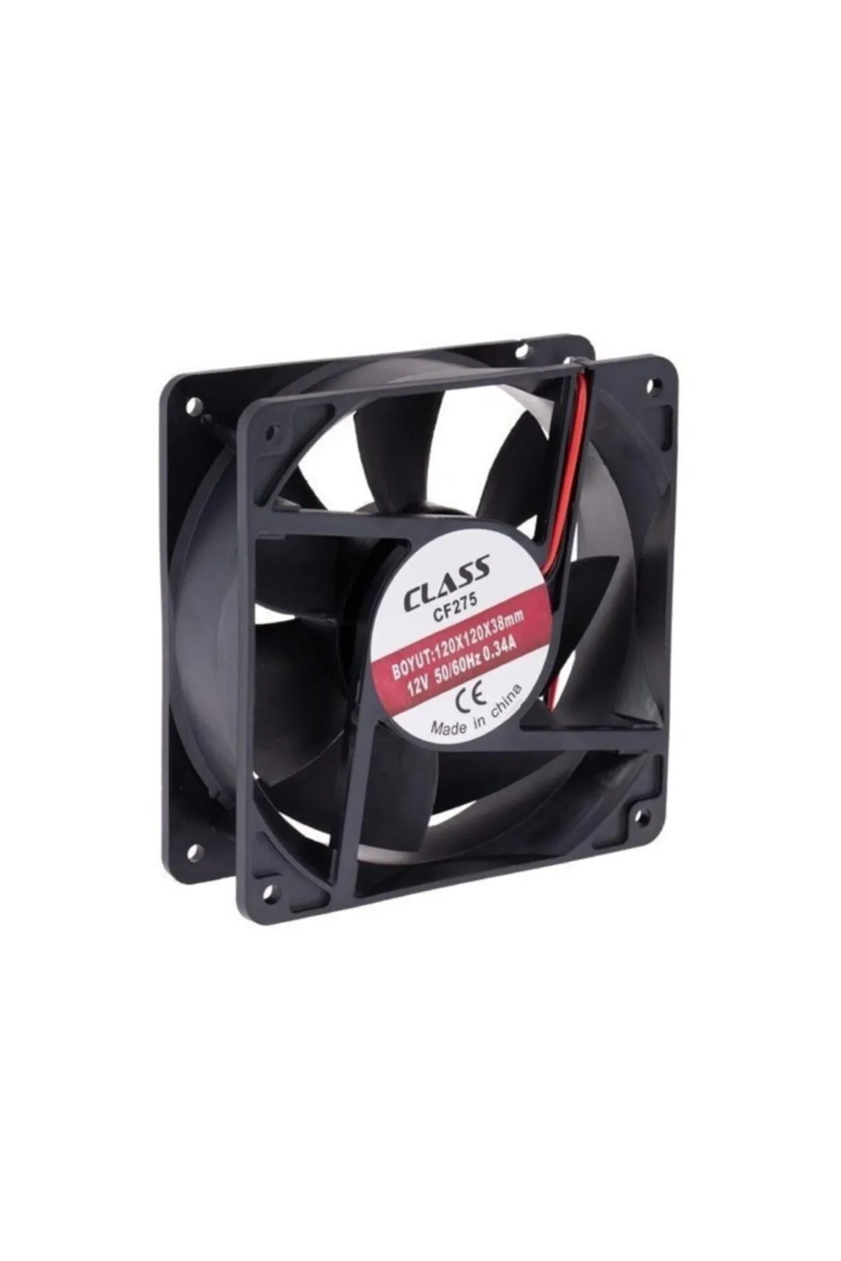 Class Cf275 Aksiyel Fan 120x120x38mm 12v 50/60hz 0.34a Fan Metal