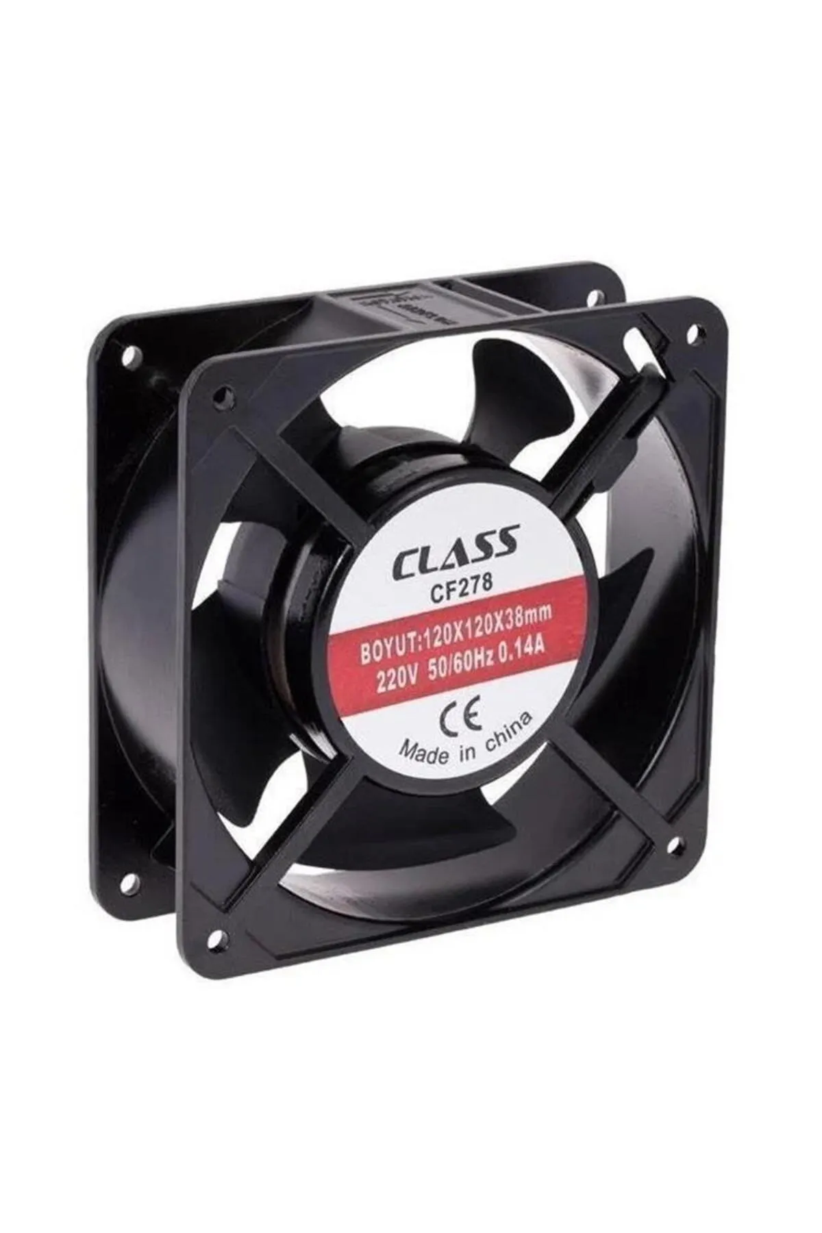 Class Cf278 120x120x38 220 Volt Aksiyel Metal Fan