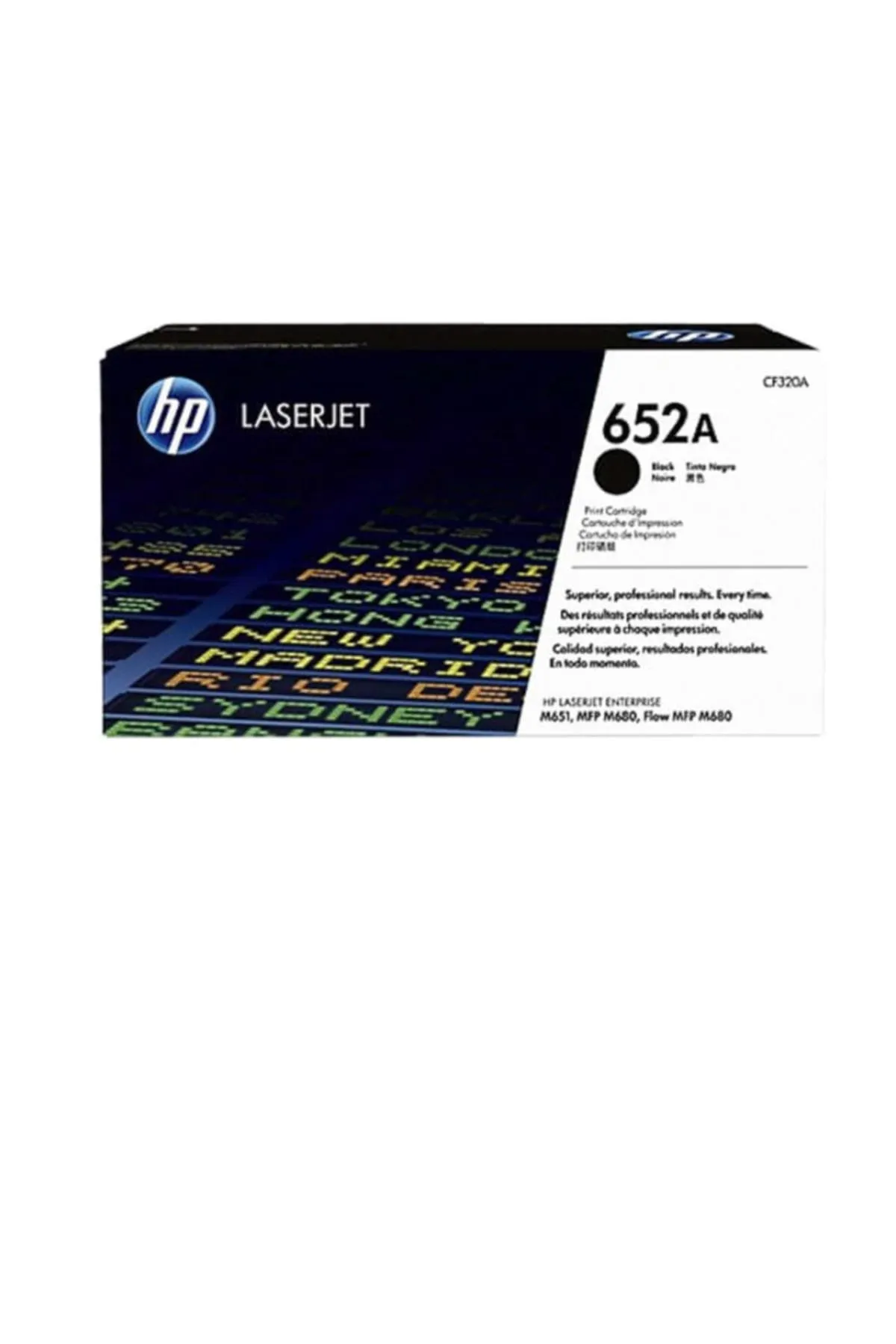 HP CF320A Black Toner Kartuş (652A)