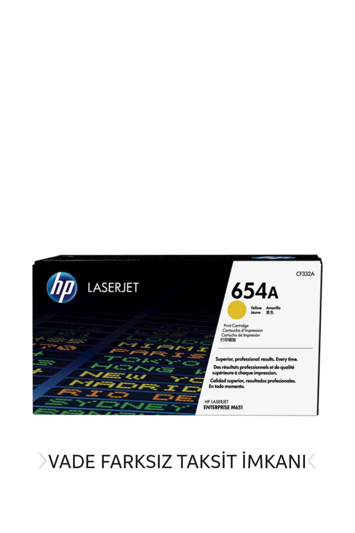 HP Cf332a Orjinal Sarı Toner 654a