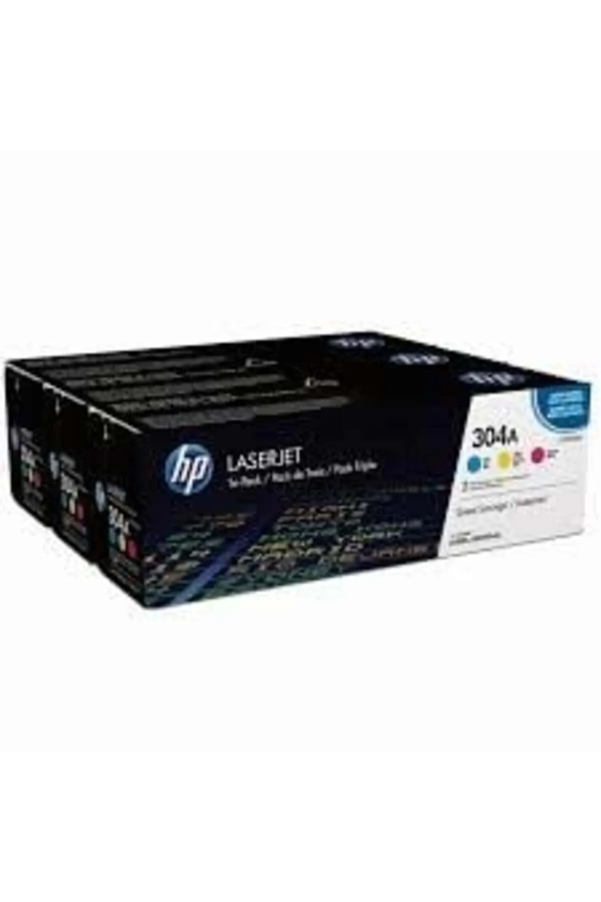 HP CF372AM (CC531A+CC532A+CC533A) 304A 3lü Paket Renkli Colour  Toner