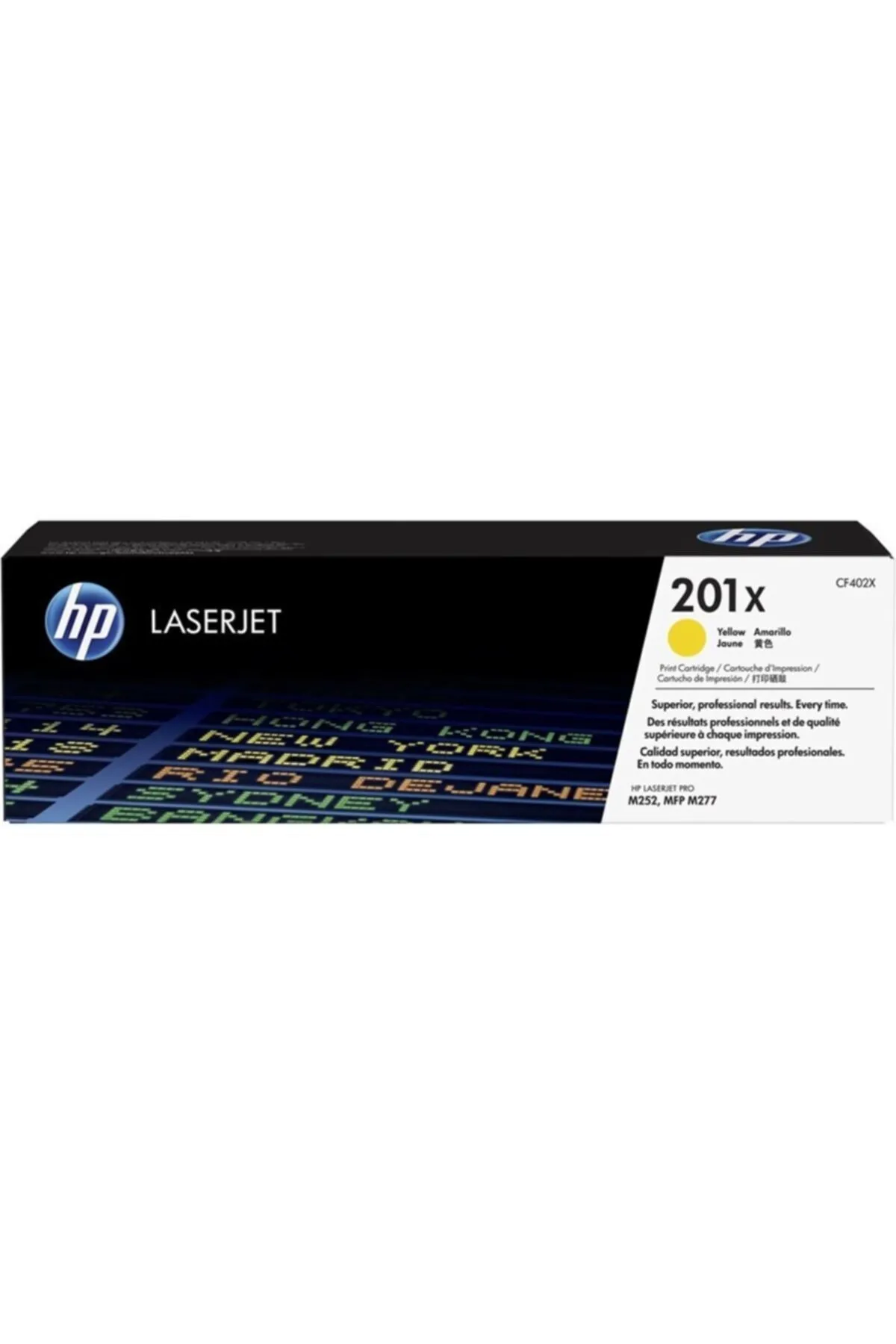 HP Cf402x (201X) Sarı Yuksek Kapasıtelı Toner 2.300 Sayfa