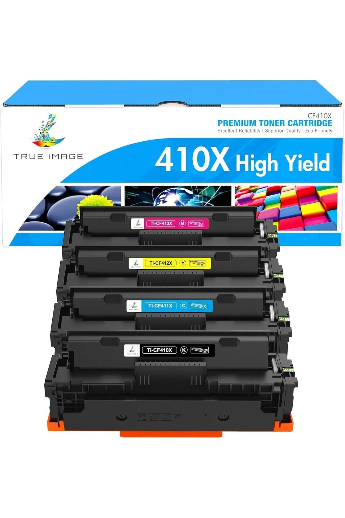 HP CF410X CF411X CF412X CF413X Laserjet  MFP  M477fdn M377dw M452nw M452dnBlack,Cyan,Yellow,Magenta)