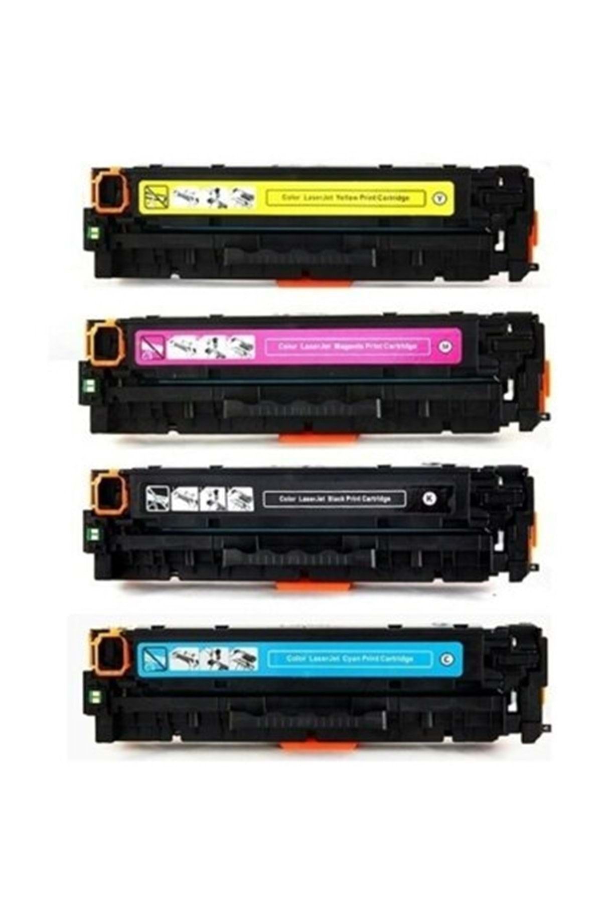 TonerGrup Cf530a-205a Black Muadil Toner