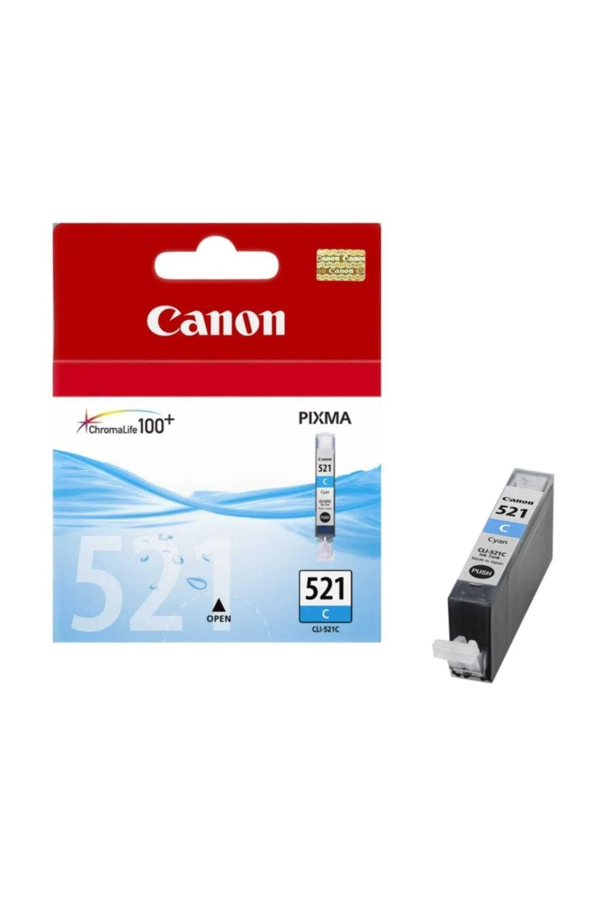 Canon Clı-521c Mavi Orjinal Kartuş