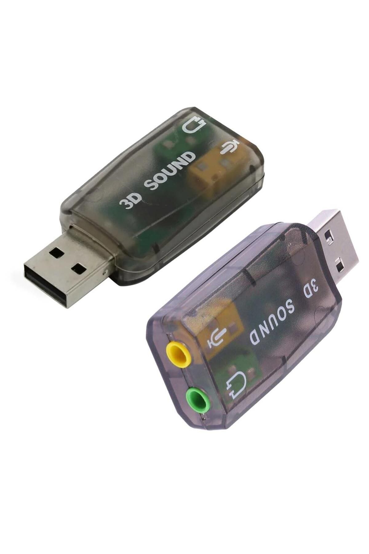 Prolink CL-US01 USB Ses kartı 5.1 kanal ses desteği