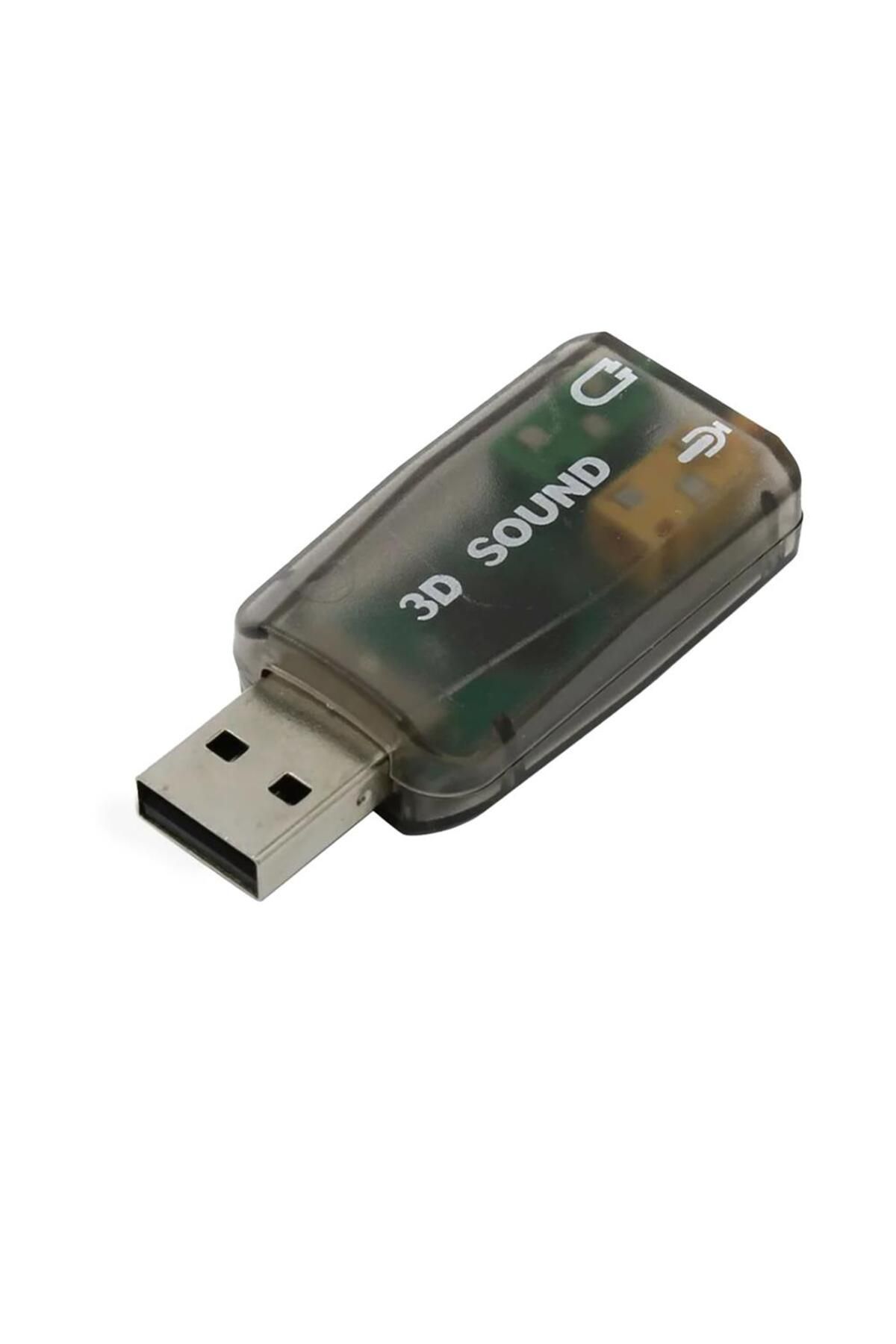 Prolink CL-US01 USB Ses kartı 5.1 kanal ses desteği