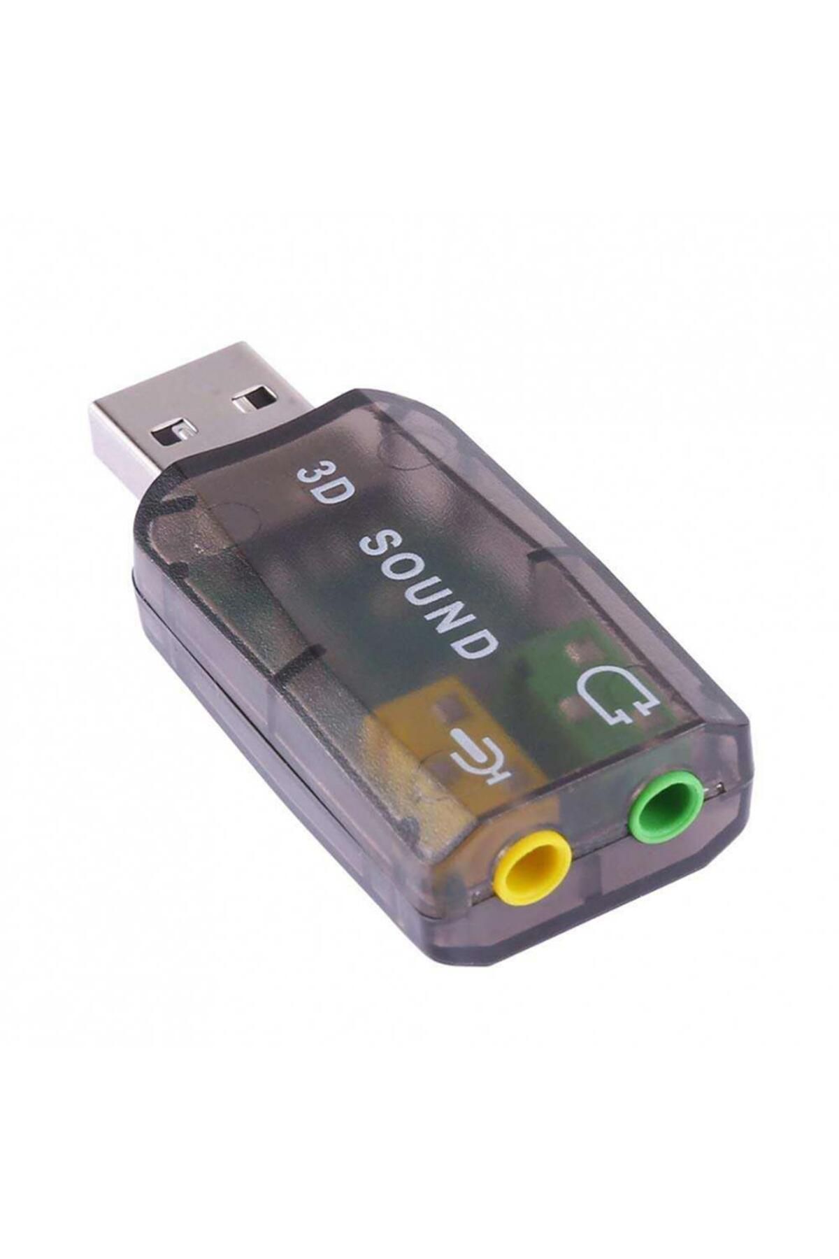 Prolink CL-US01 USB Ses kartı 5.1 kanal ses desteği