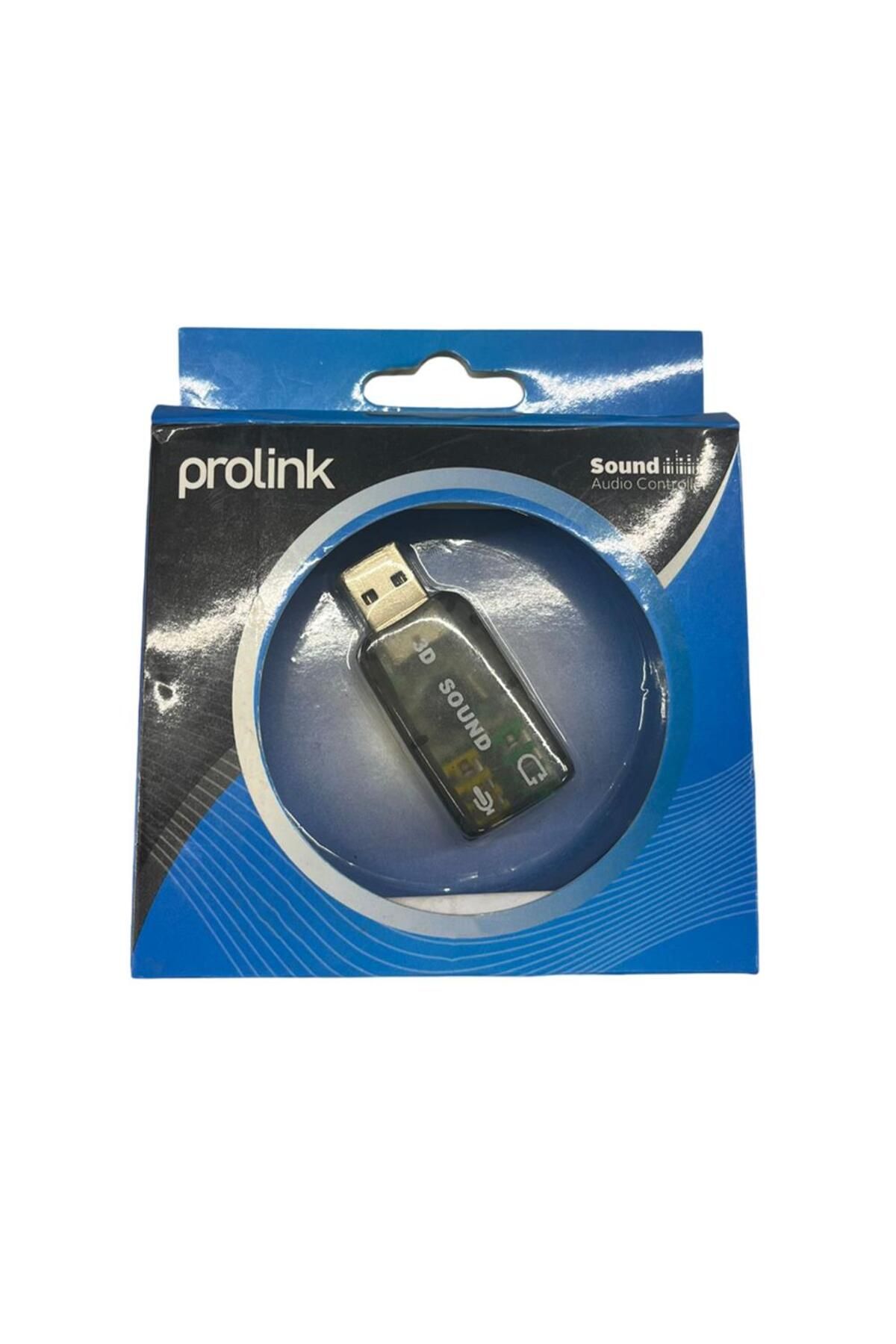 Prolink CL-US01 USB Ses kartı 5.1 kanal ses desteği