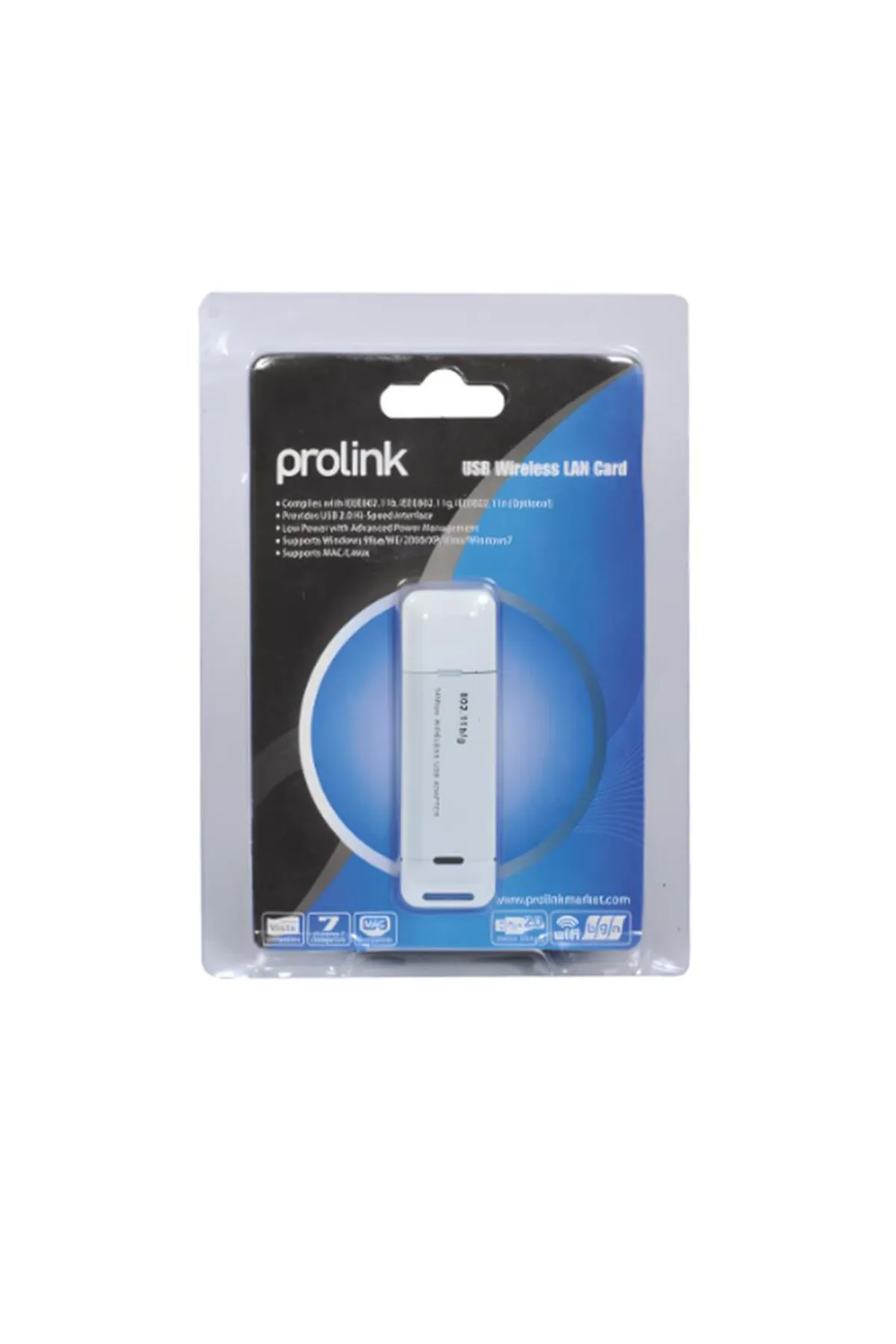 Prolink CL-UW01  Kaliteli USB Wireless 54 Mbps KABLOSUZ LAN KART