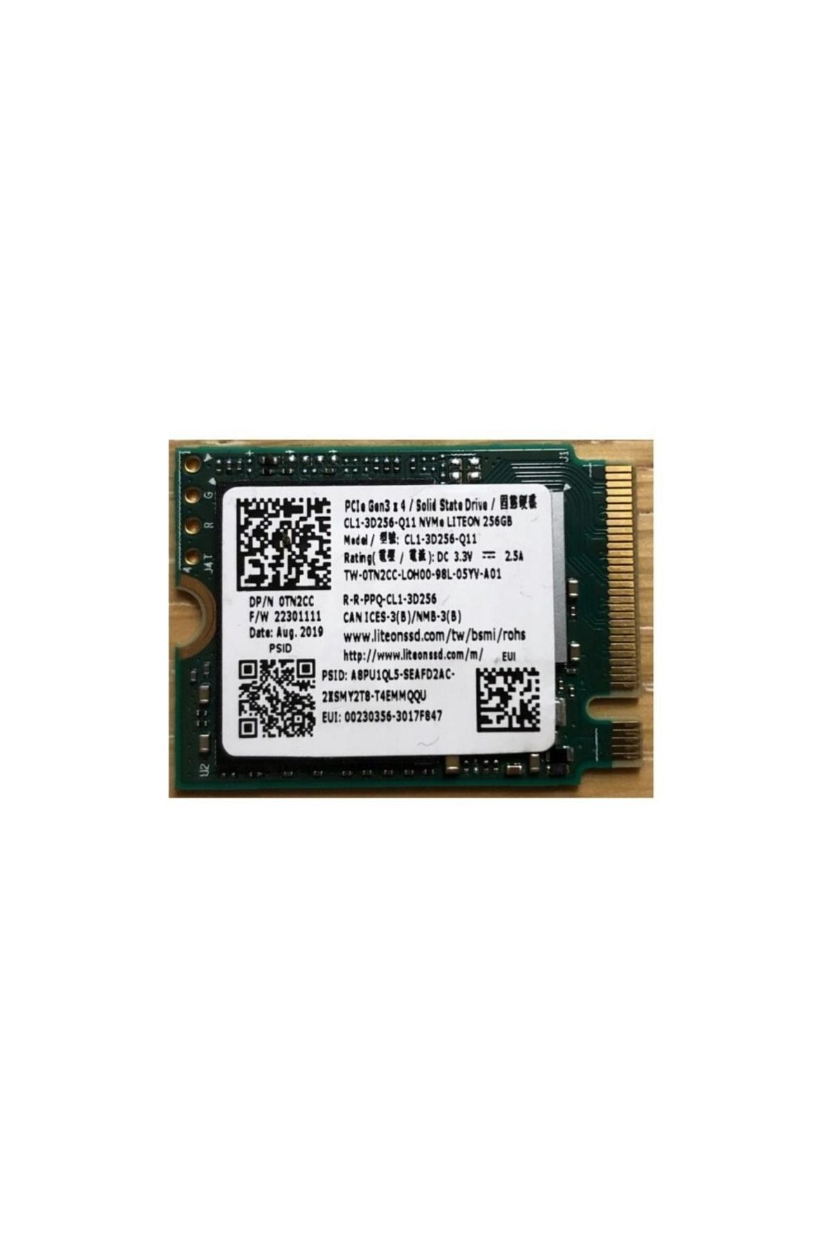 Liteon Cl1-3d256-q11 256gb Pcıe M.2 Ssd