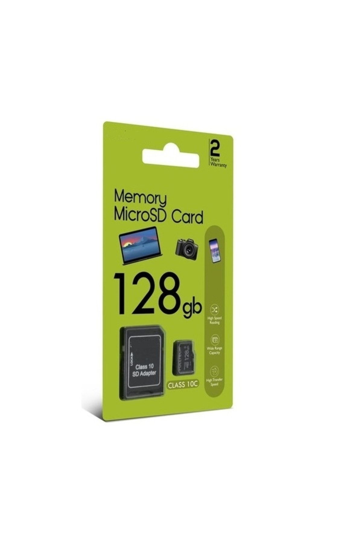 JUNGLEE CLASS 10C 128GB MİKROSD HAFIZA KARTI ADAPTÖRLÜ TFCARD HİGH TRANSFER SPEED READİNG YÜKSEK HIZLI