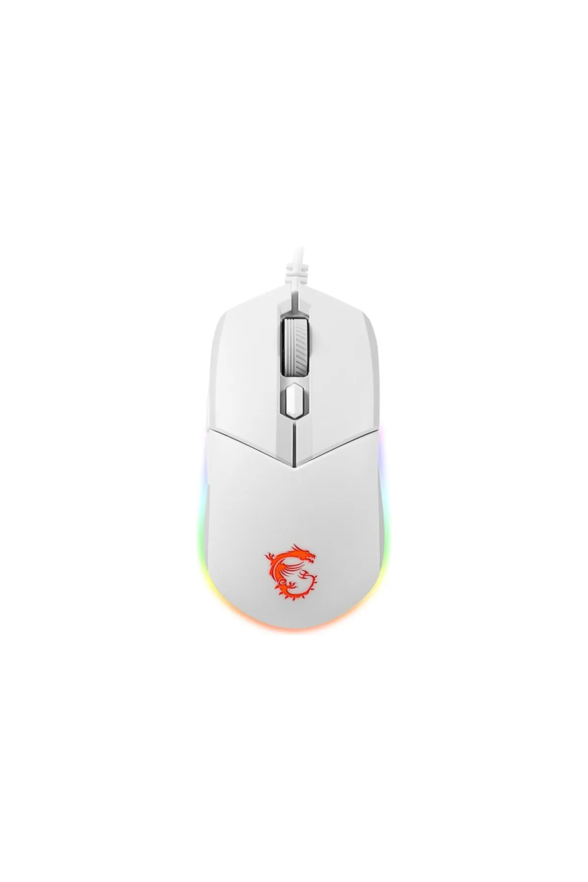 MSI Clutch Gm11 5000dpı 6 Tuş Optik Rgb Gaming Mouse Beyaz