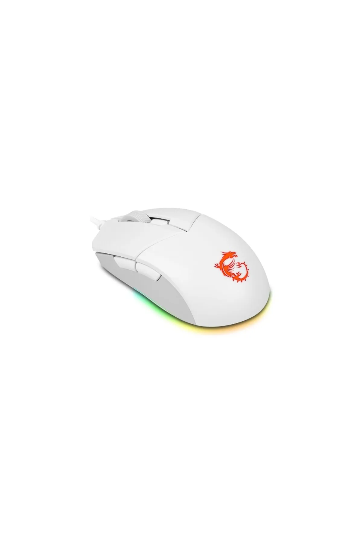 MSI Clutch Gm11 5000dpı 6 Tuş Optik Rgb Gaming Mouse Beyaz