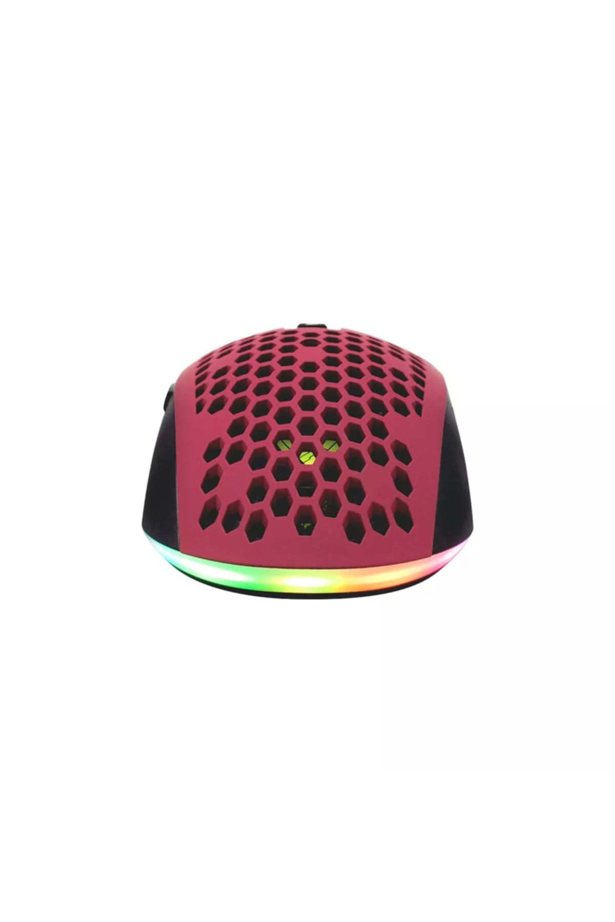 Crown Micro CMGM-11 Hive Kırmızı-RGB Aydınlatmalı, Hafif, Makrolu 6400 DPI Oyuncu Mouse