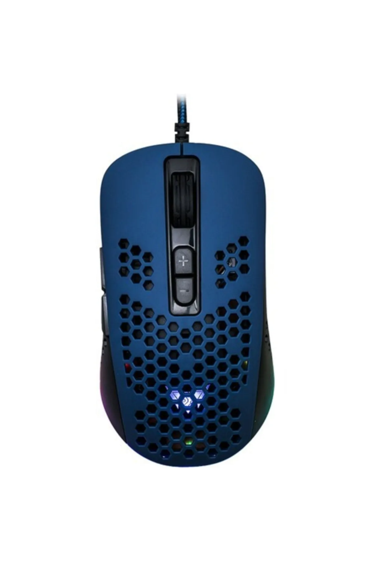 Genel Markalar Cmgm-11 Hıve Mavi-rgb Aydınlatmalı, Hafif, Makrolu 6400 Dpı Oyuncu Mouse