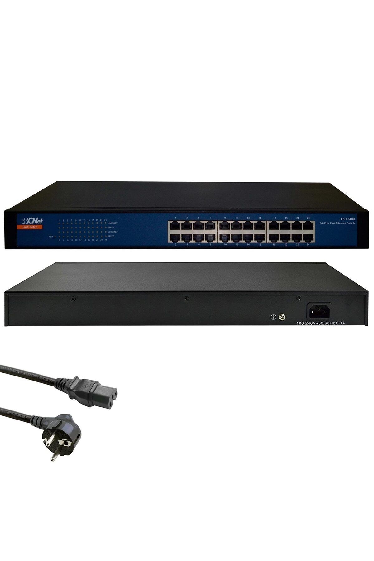 Genel Markalar Cnet Csh-2400 Switch Hub 24 Port 10/100 Mbps