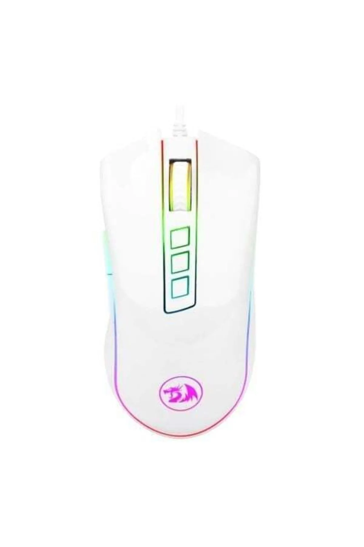 Redragon Cobra M711w Rgb Aydınlatmalı Beyaz Oyuncu Mouse