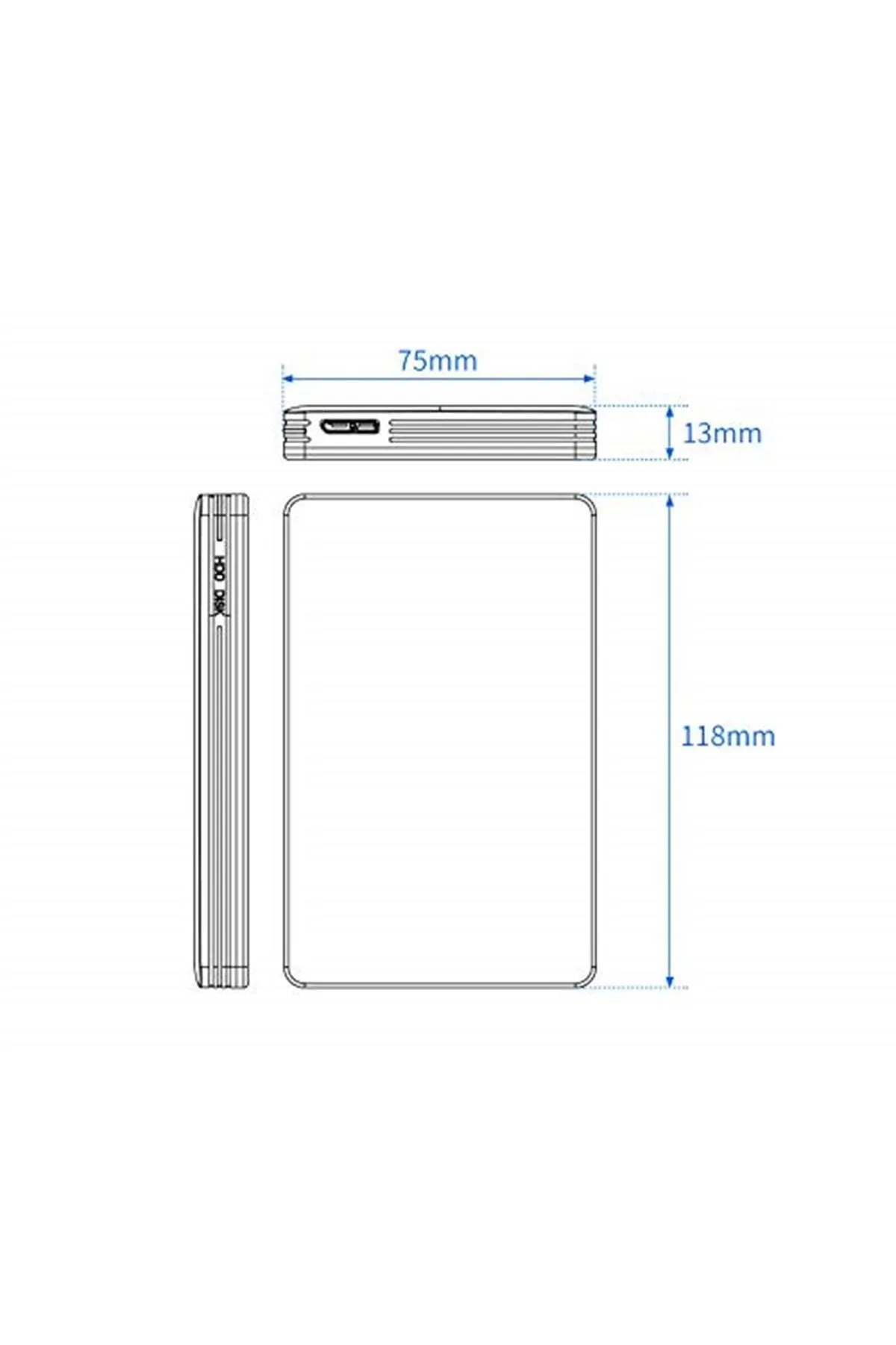 Genel Markalar Codegen 2.5" Usb 3.0 Cdg-hdc-30ba Sata Harddisk Kutusu Siyah