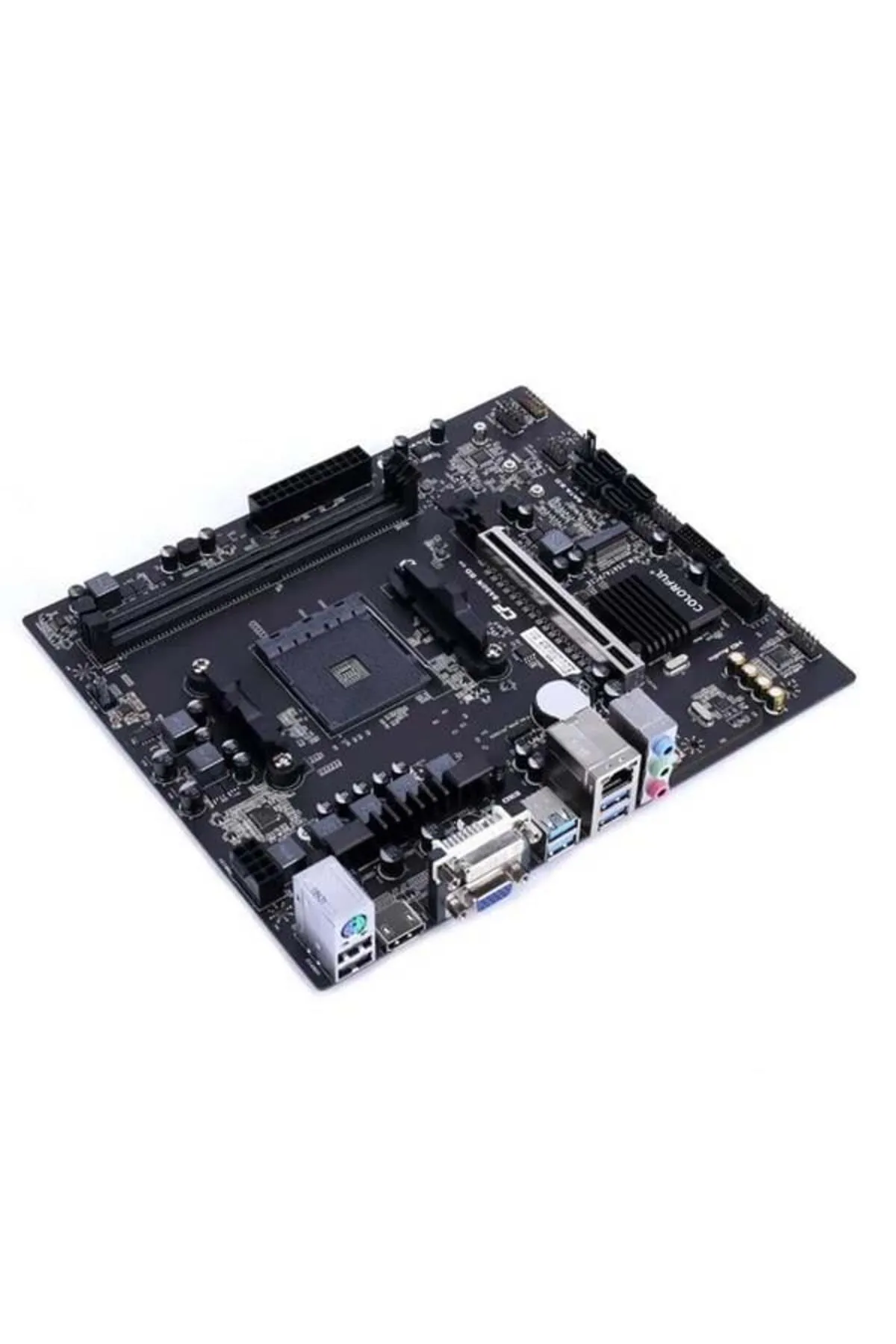 Hızlı Stok COLORFUL BATTLE-AX B450M-HD V14 DDR4 HDMI-DVI PCIE 3.0 AM4 mATX