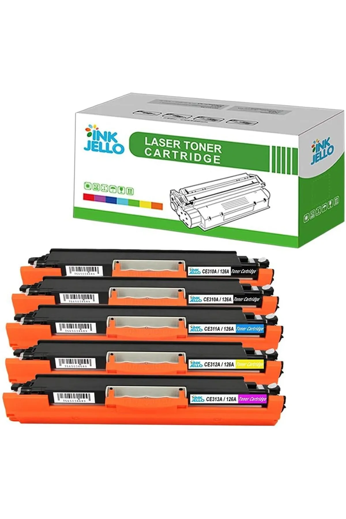 HP Colour LaserJet CP1025nw Pro 100 color MFP M175a M175nw Pro 200 CE310A CE311A CE312A CE313A SET