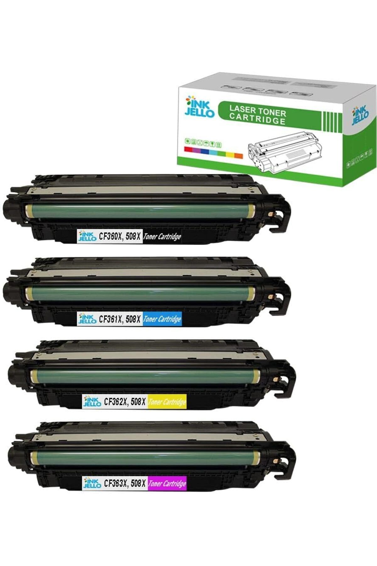 HP Colour LaserJet  M552dn M553 M553dn M553n M553x  MFP M577c MFP M577dn MFP M577f SET CF360X SERİSİ