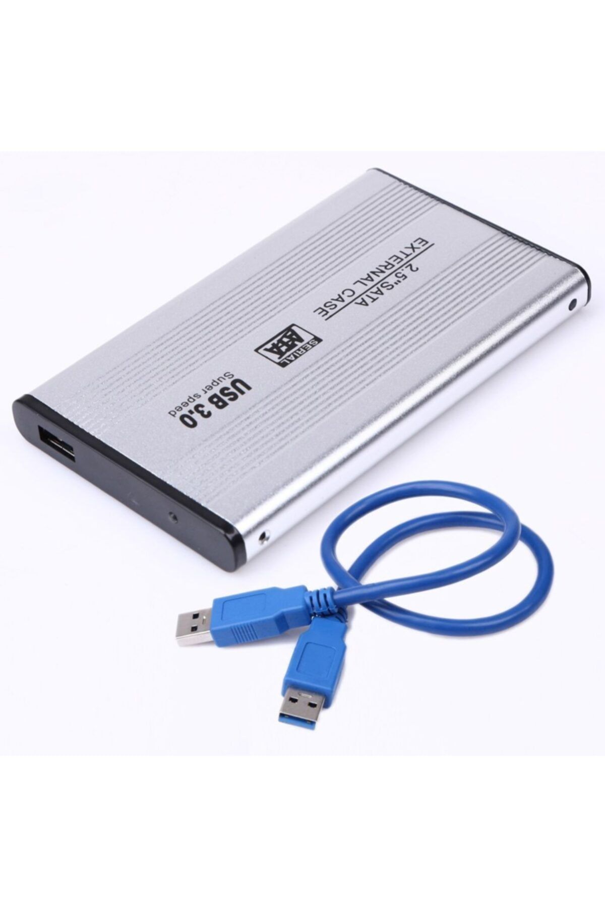 Serel Comtech 2.5 Inch Usb 3.0 Taşınabilir Hdd Harddisk Kutusu Ssd Veri Depolama Gri